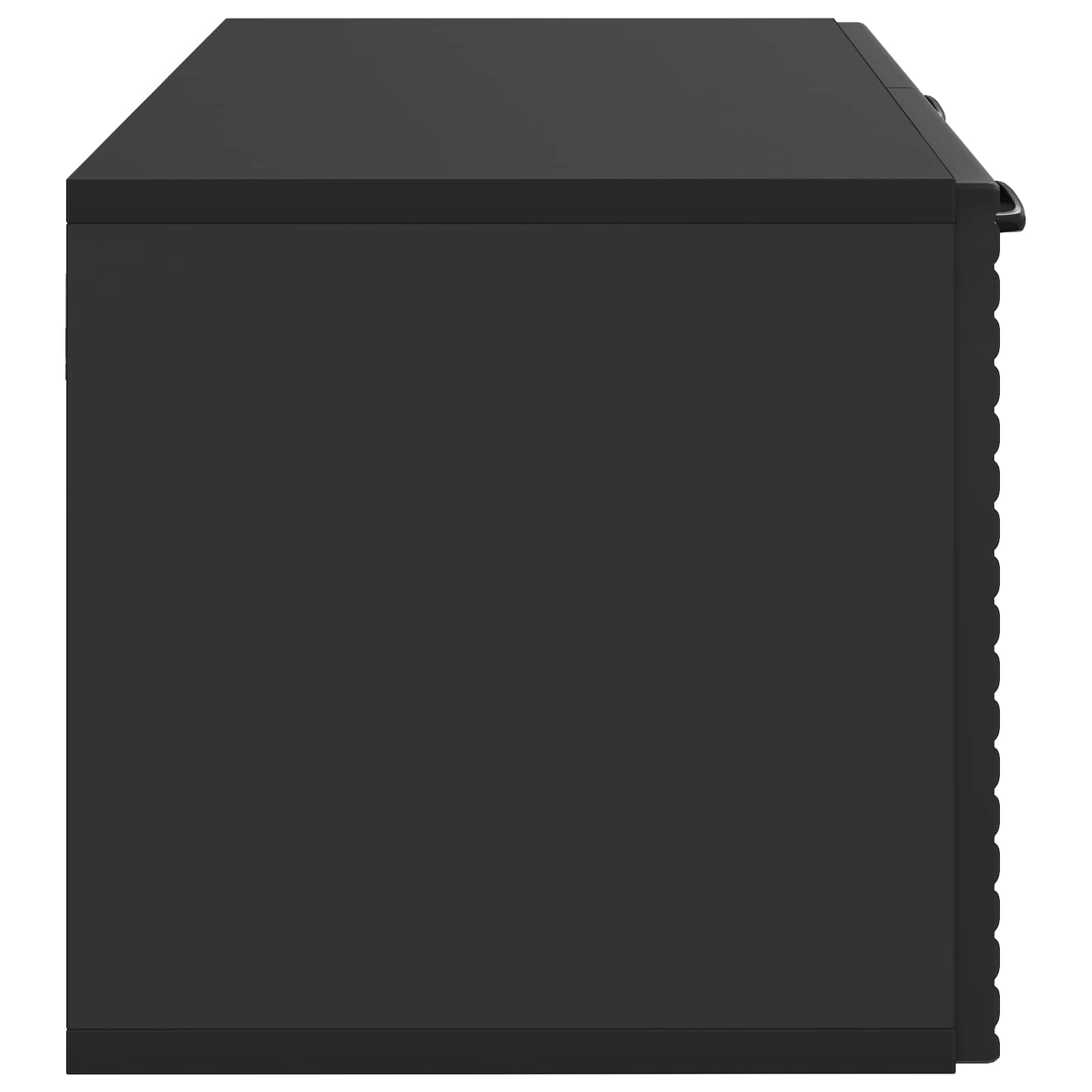 Meuble TV mural Noir 59,5 x 31 x 30 cm Bois d'ingénierie - XIOS