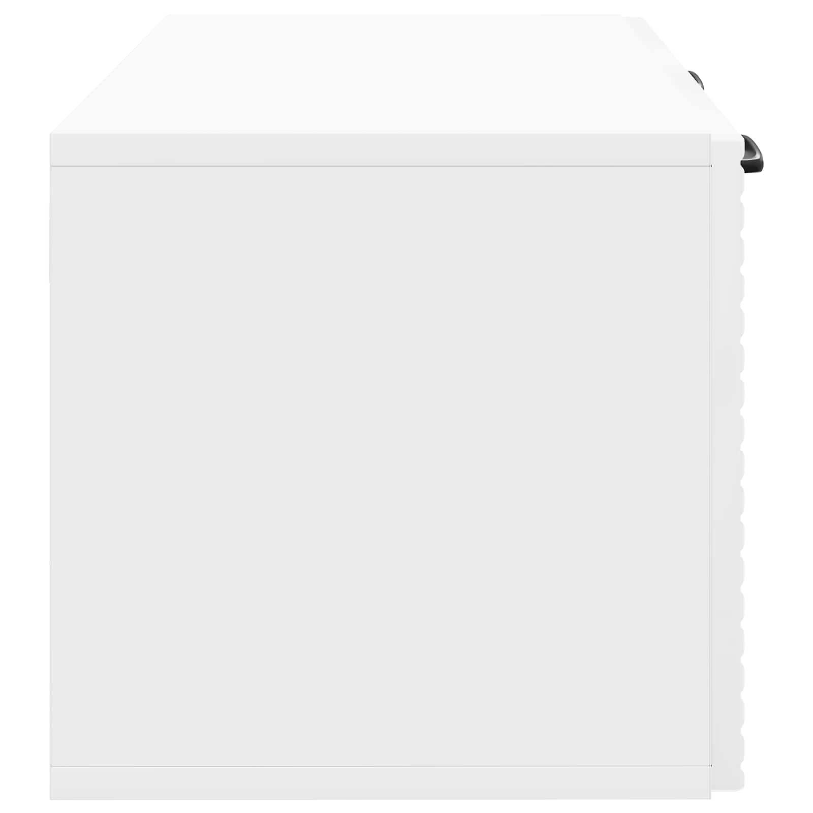 Meuble TV mural Montage mural Blanc brillant 59,5 x 31 x 30 cm - XIOS