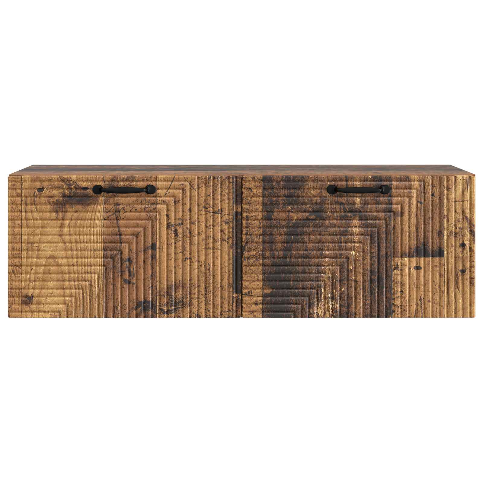 Meuble TV mural Bois ancien 98 x 31 x 30 cm Bois d'ingénierie - XIOS
