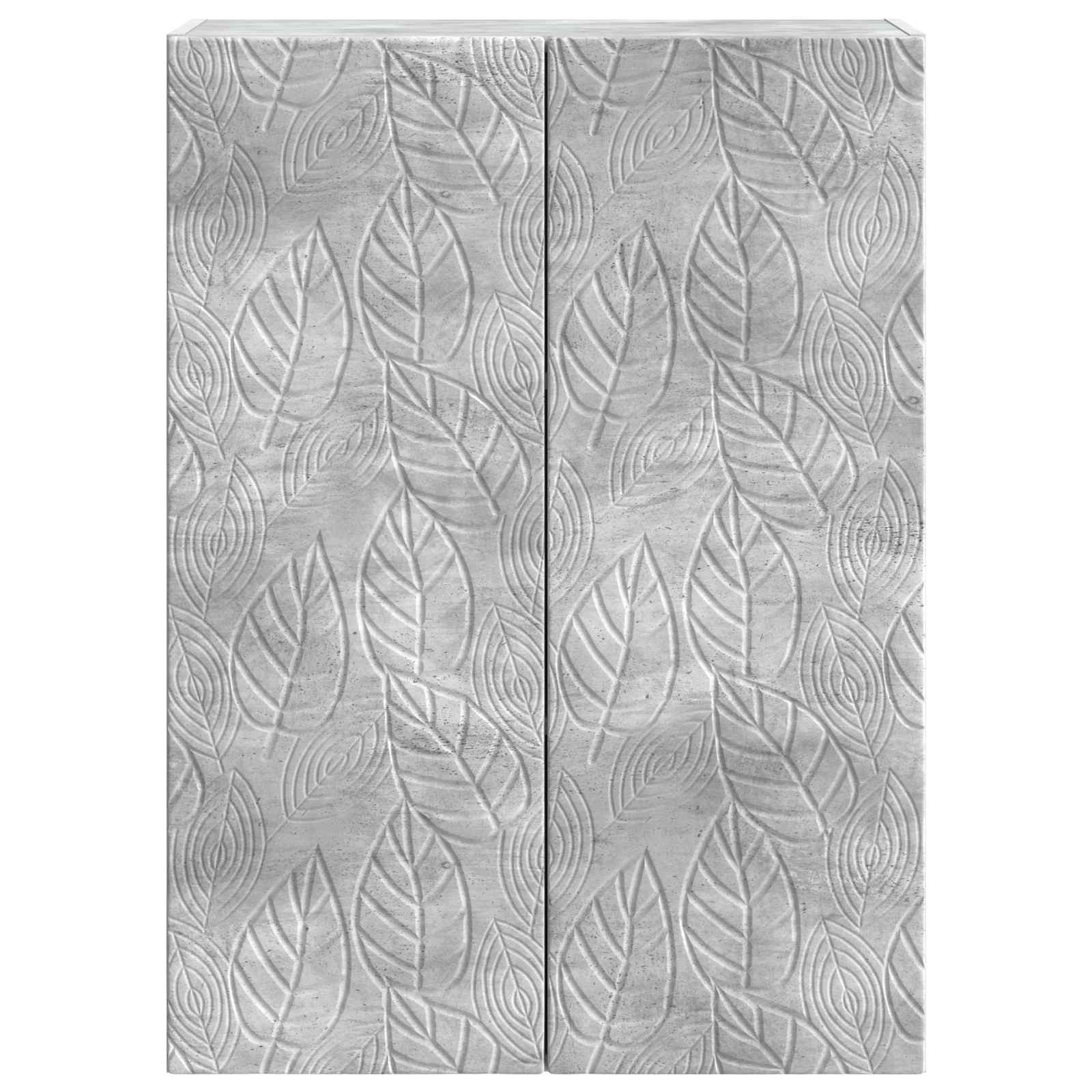 Armoire Murale Gris béton 66 x 34,5 x 90 cm Bois d'ingénierie - XIOS