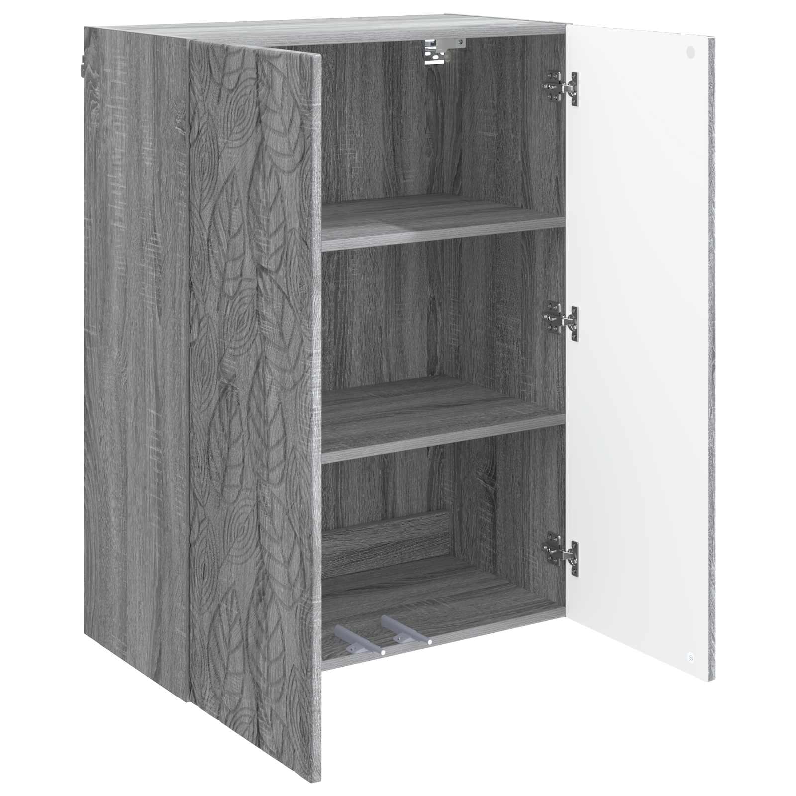 Armoire Murale Sonoma gris 66 x 34,5 x 90 cm Bois d'ingénierie - XIOS