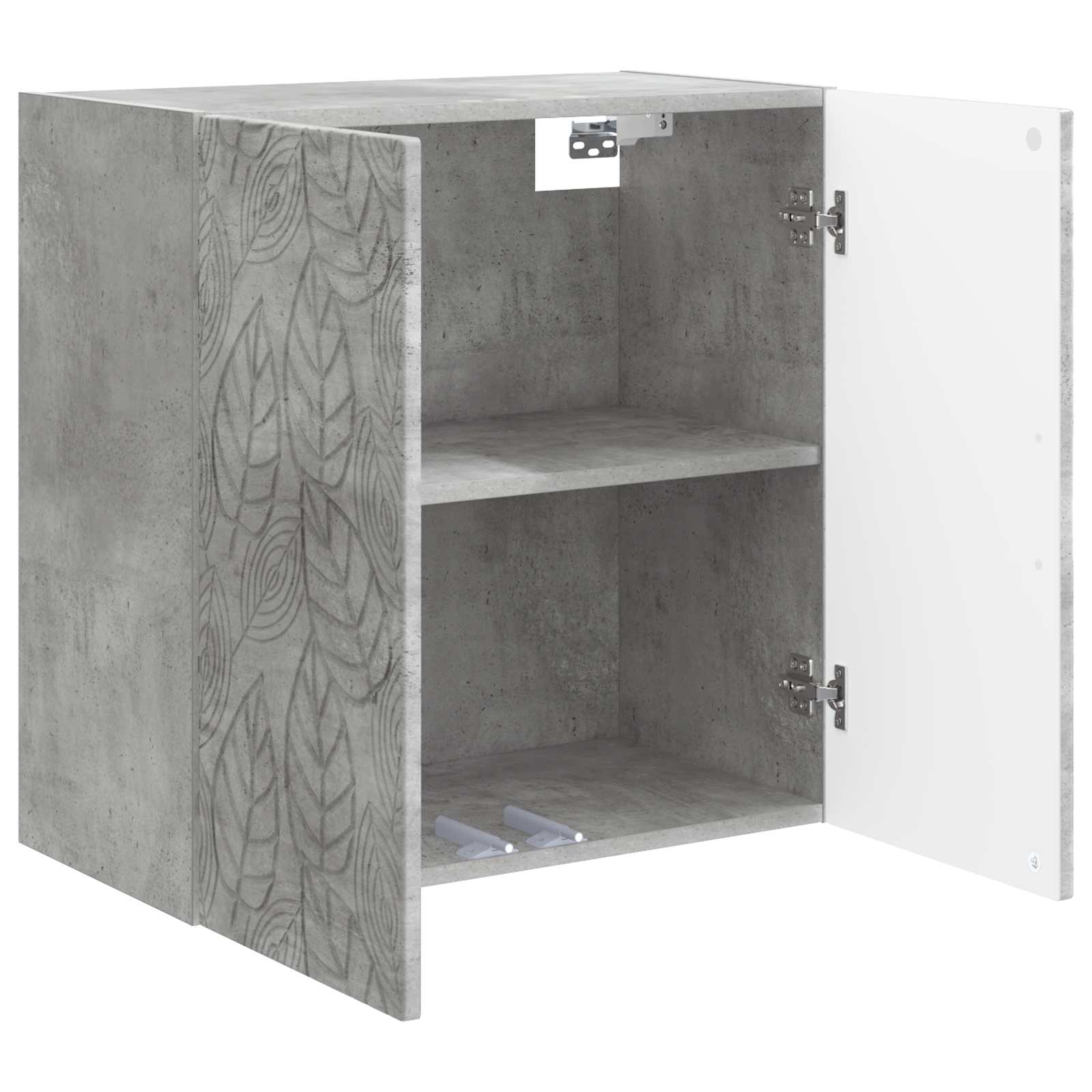 Armoire Murale Gris béton 59 x 31 x 60 cm Bois d'ingénierie - XIOS