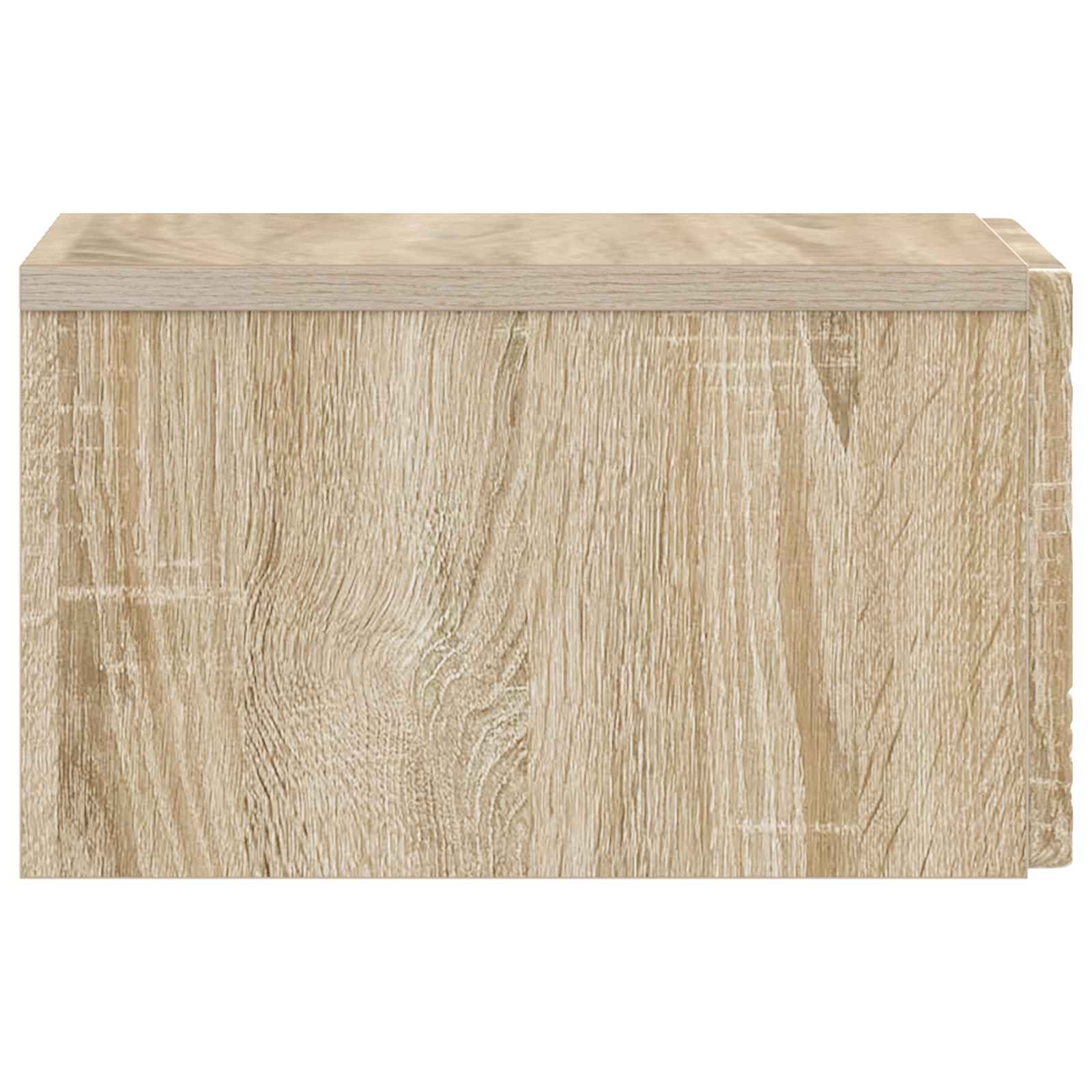 Table d'appoint murale 2 pcs Chêne Sonoma 34,5 x 33 x 20 cm