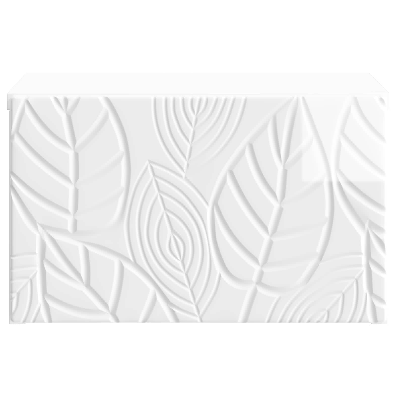 Cabinet de chevet mural 2 pcs Blanc brillant 49 x 34,5 x 20 cm - XIOS