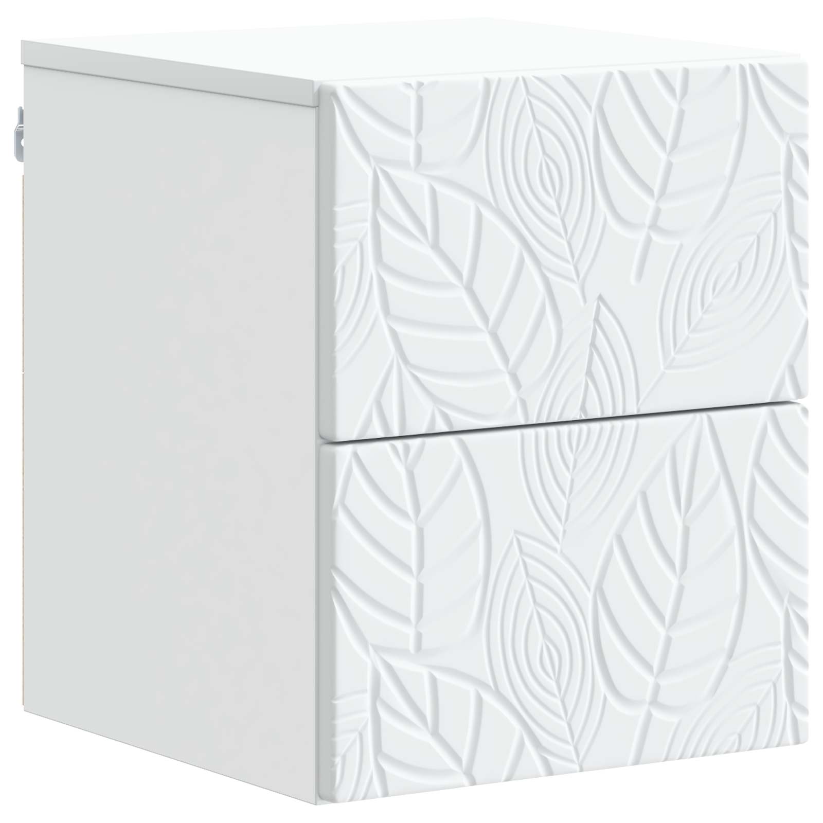 Cabinet de chevet mural 2 pcs Blanc 34,5 x 33 x 40 cm - XIOS