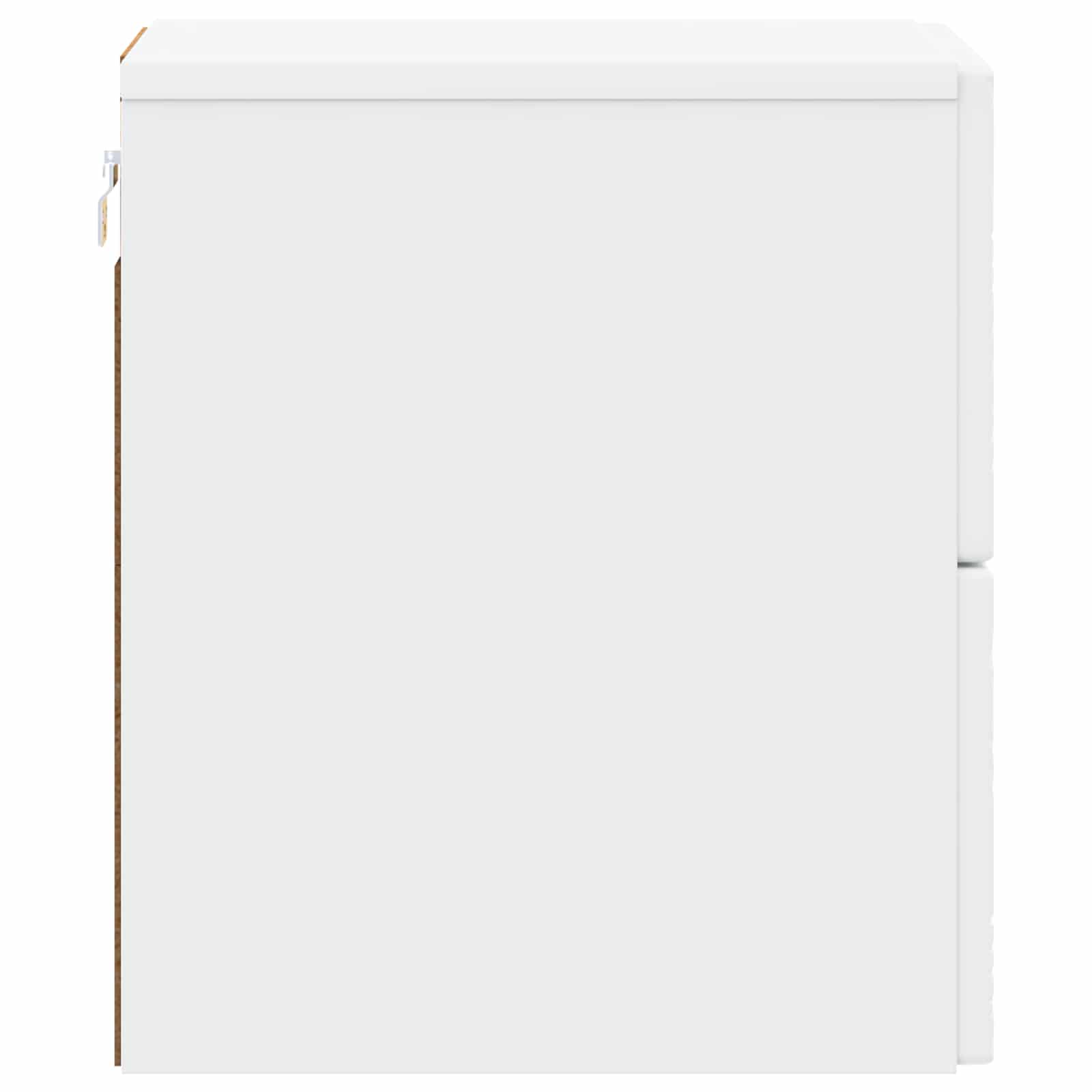 Cabinet de chevet mural 2 pcs Blanc 34,5 x 33 x 40 cm - XIOS