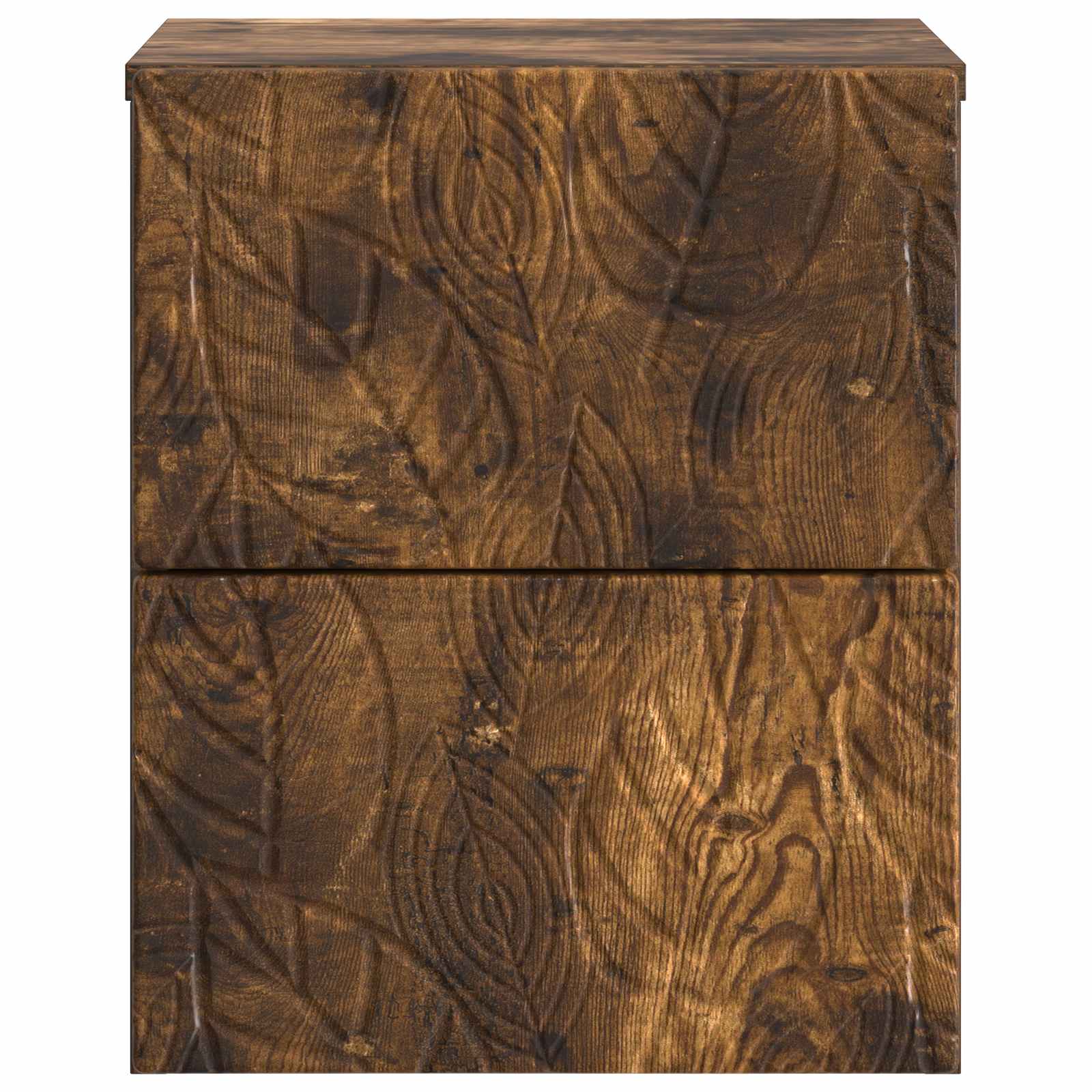 Cabinet de chevet mural 2 pcs Chêne fumé 34,5 x 33 x 40 cm - XIOS