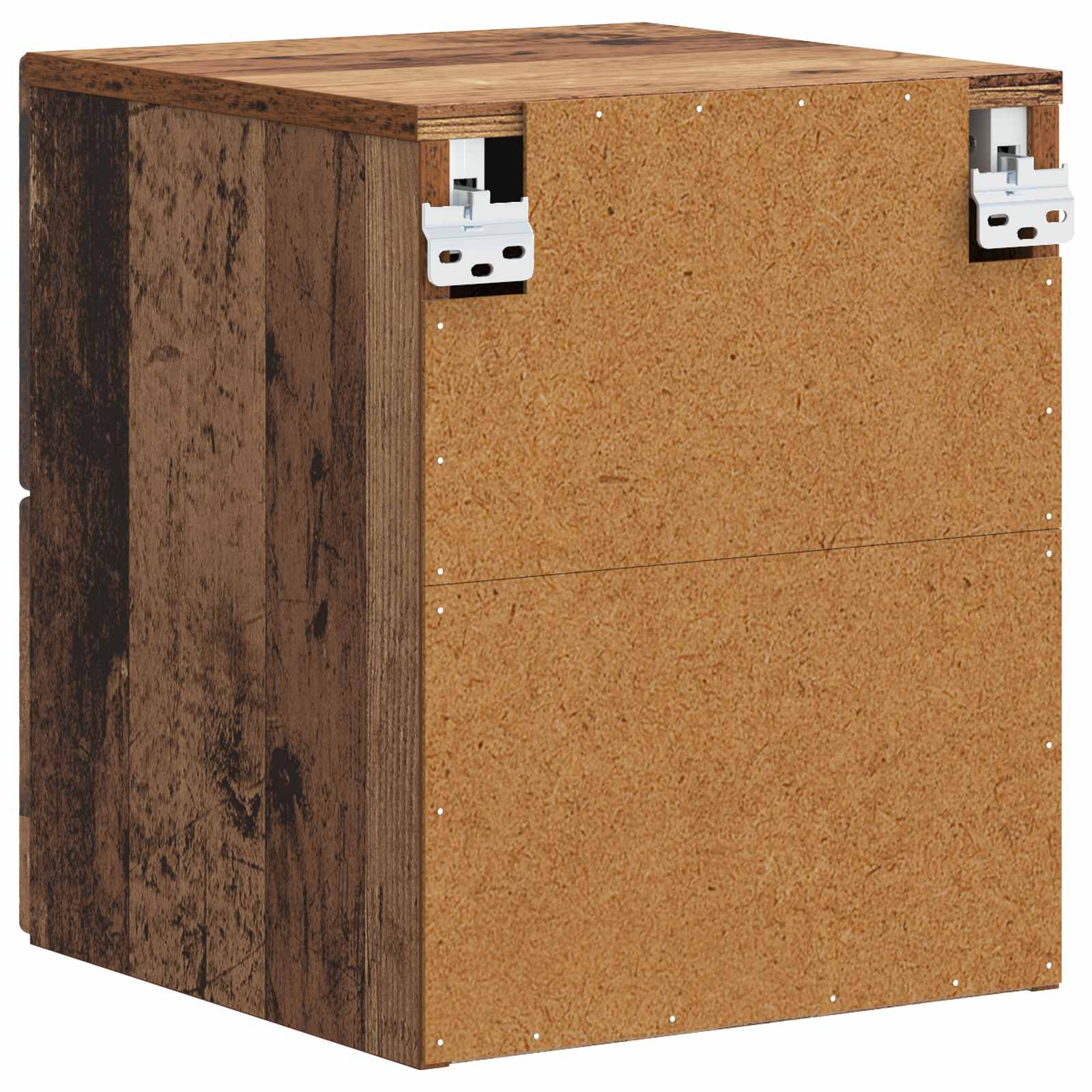 Cabinet de chevet mural 2 pcs Bois ancien 34,5 x 33 x 40 cm - XIOS