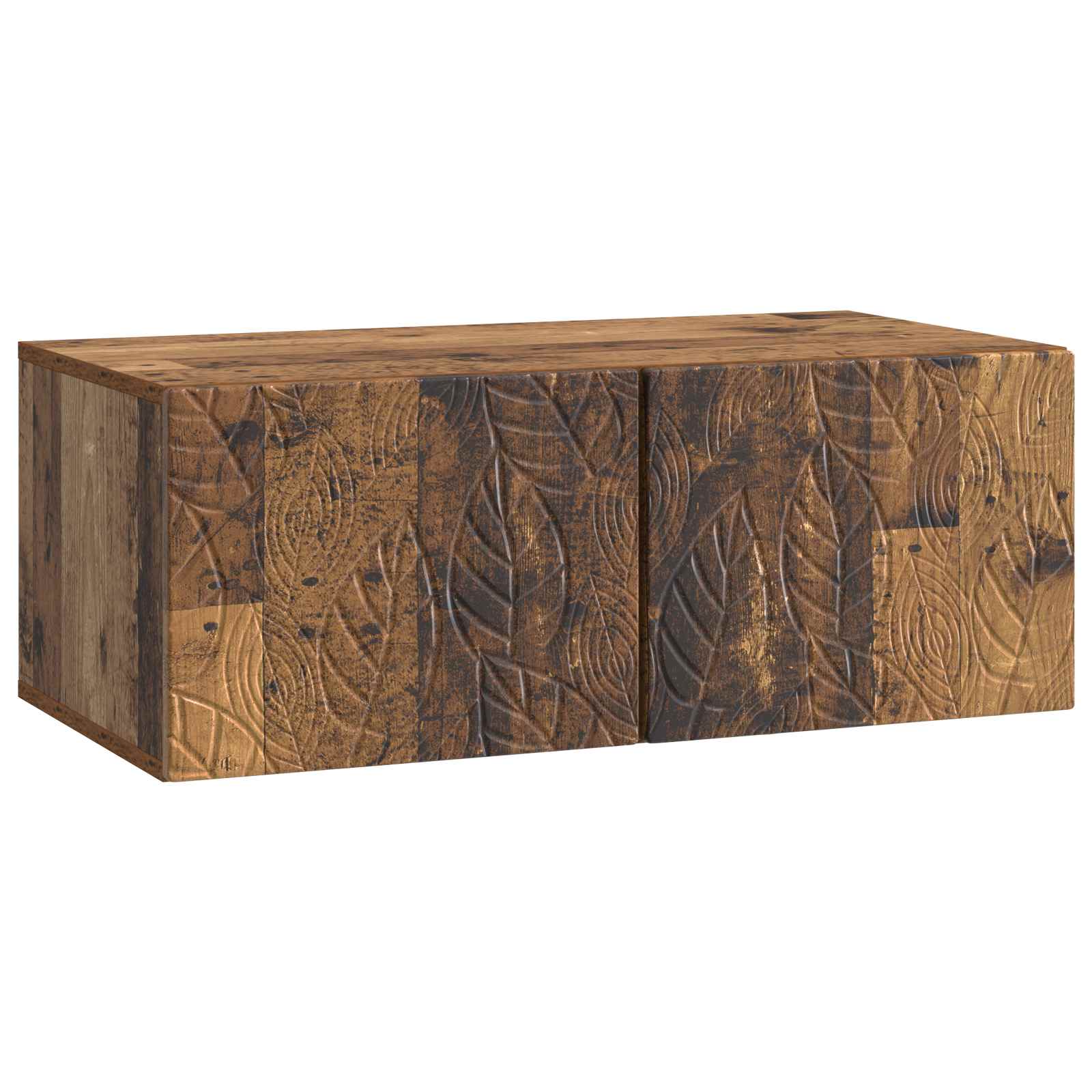 Meuble TV mural 78,5 x 31 cm Bois ancien Bois d'ingénierie