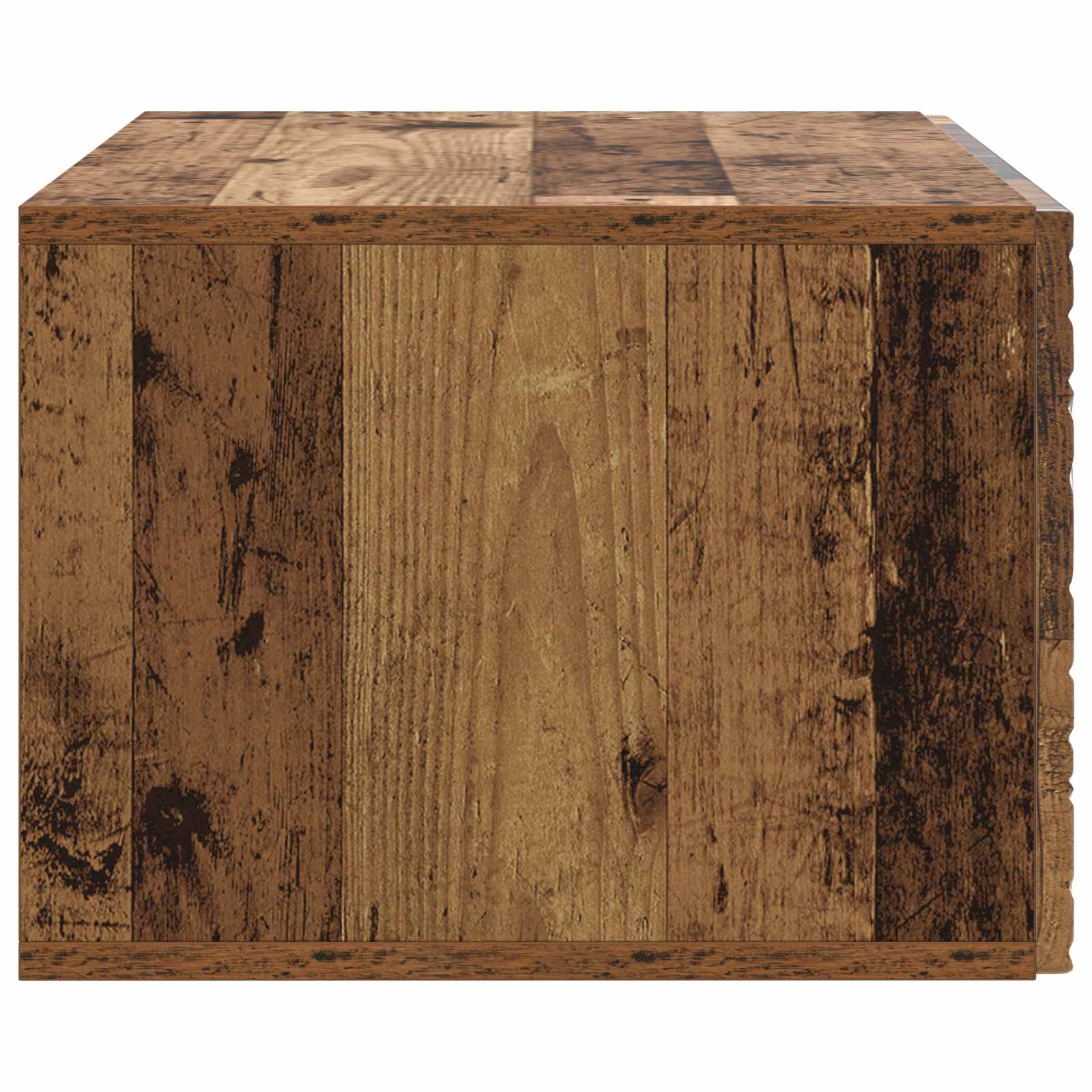 Meuble TV mural 78,5 x 31 cm Bois ancien Bois d'ingénierie