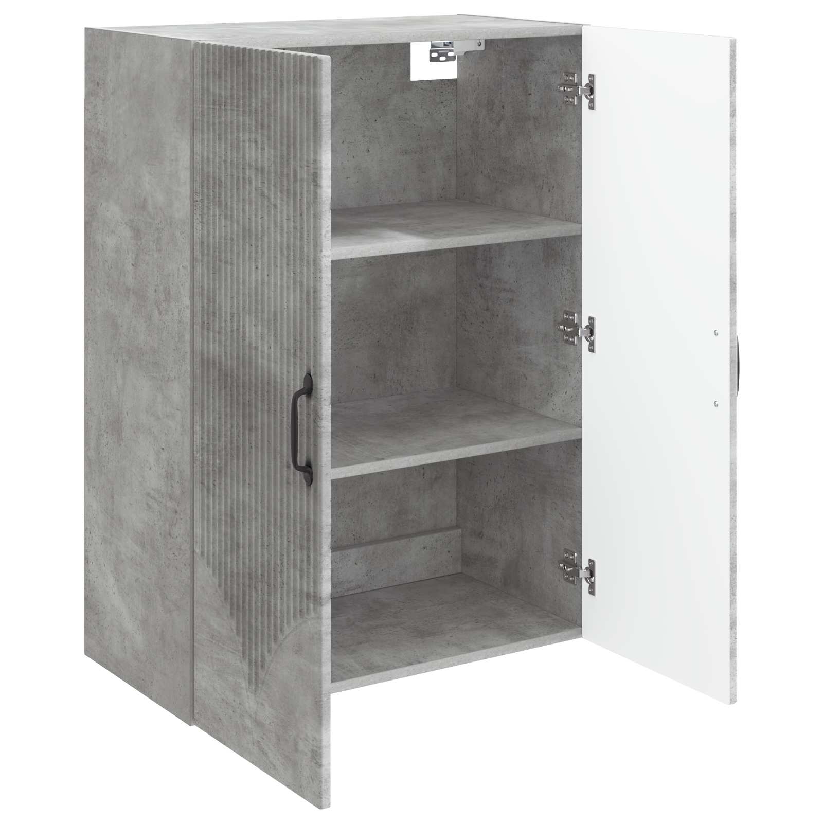 Armoire Murale Gris béton 66 x 34,5 x 90 cm Bois d'ingénierie - XIOS