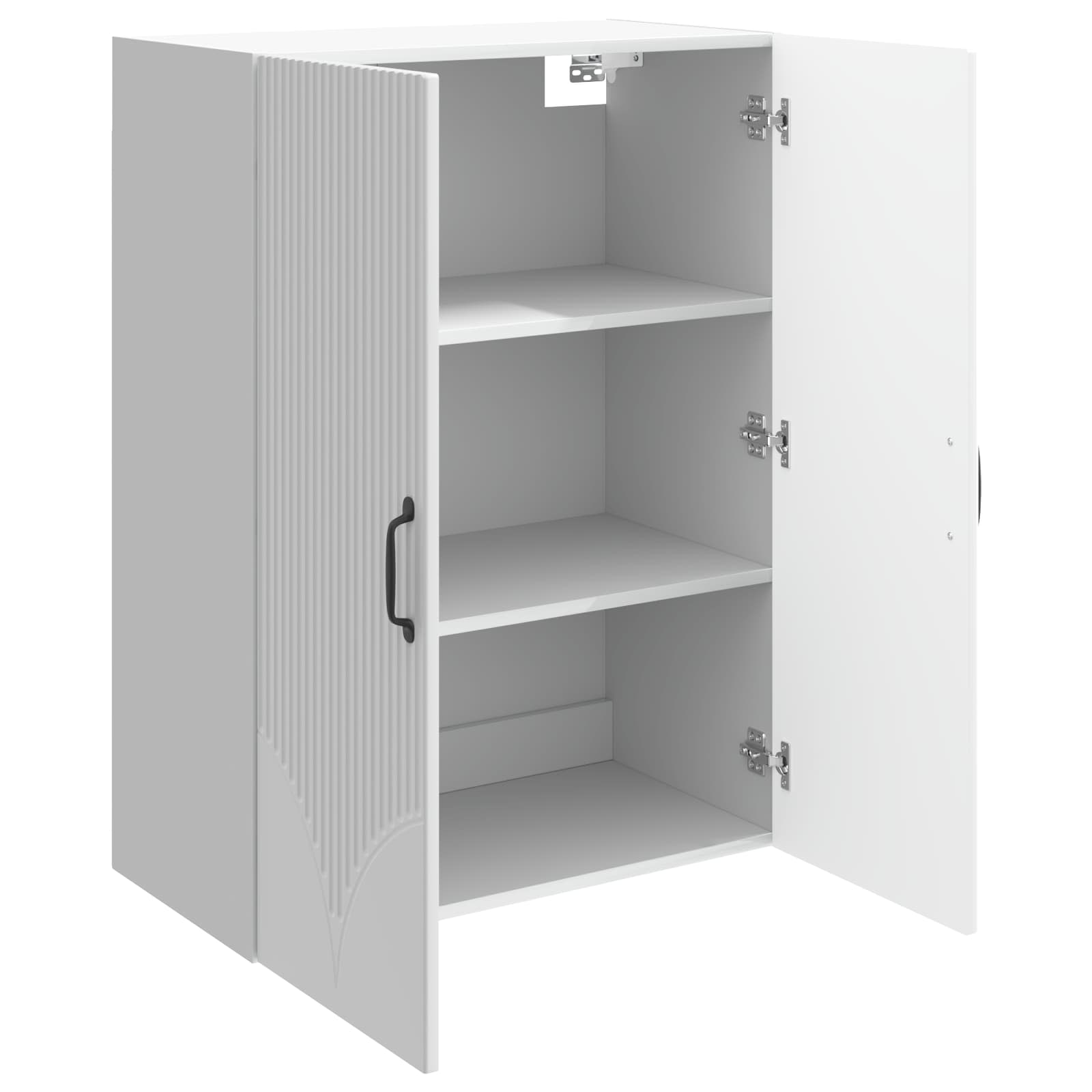 Armoire Murale Blanc brillant 66 x 34,5 x 90 cm - XIOS