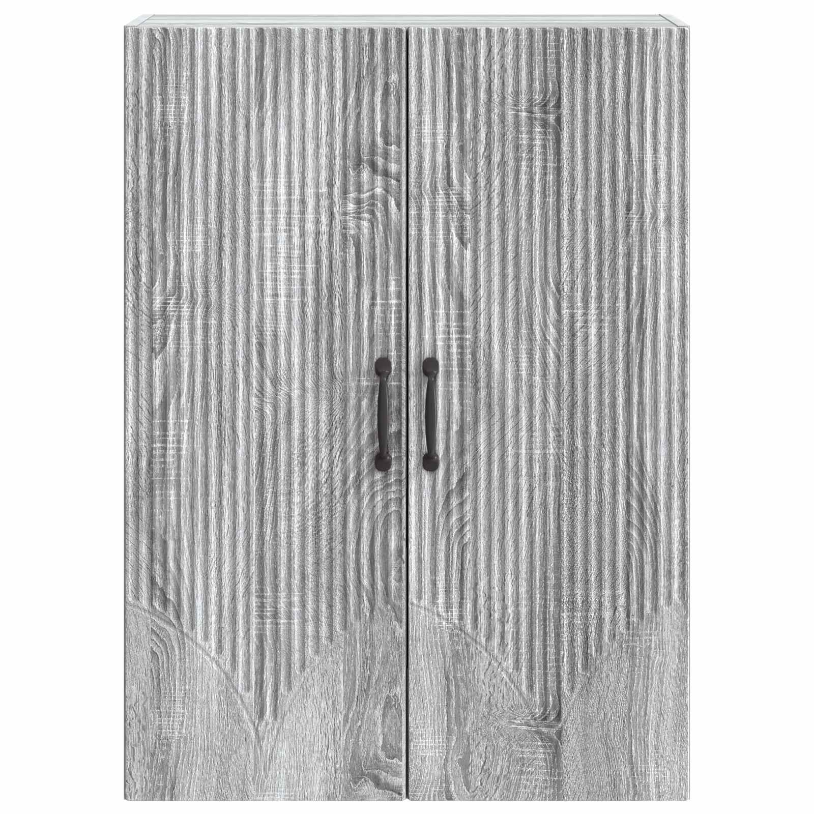 Armoire Murale Sonoma gris 66 x 34,5 x 90 cm Bois d'ingénierie - XIOS