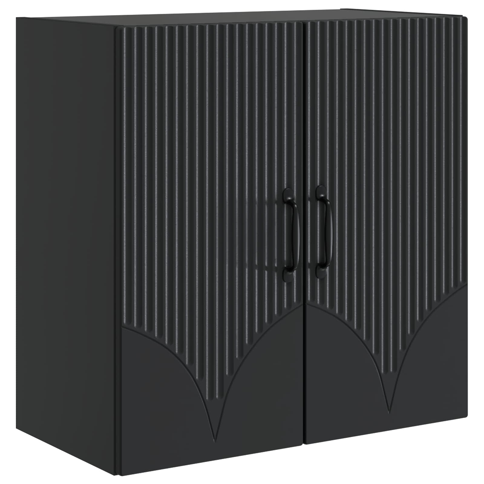 Armoire Murale Noir 59 x 31 x 60 cm Bois d'ingénierie - XIOS