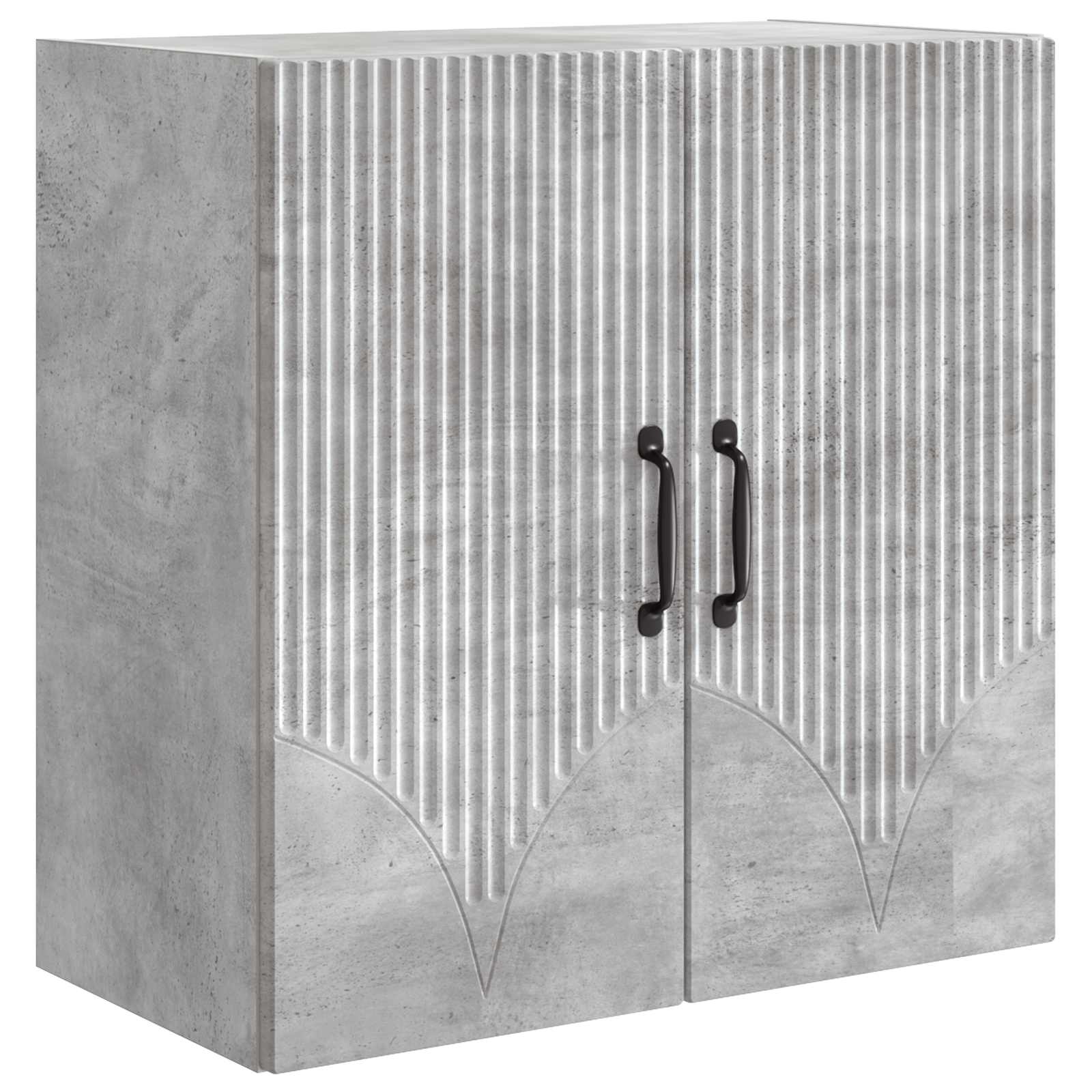 Armoire Murale Gris béton 59 x 31 x 60 cm Bois d'ingénierie - XIOS