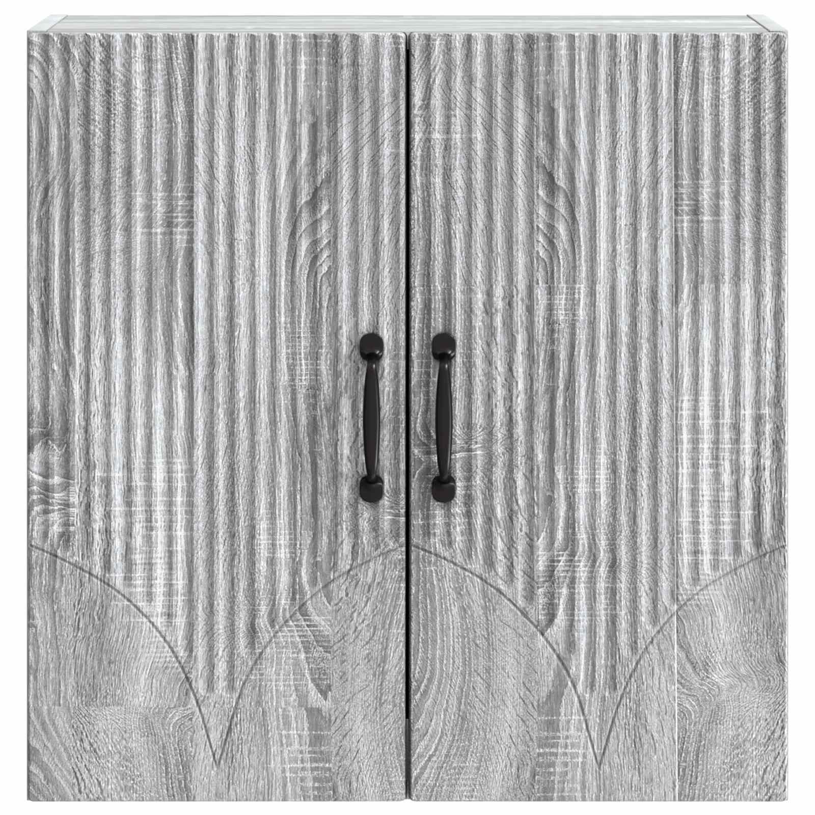 Armoire Murale Sonoma gris 59 x 31 x 60 cm Bois d'ingénierie - XIOS
