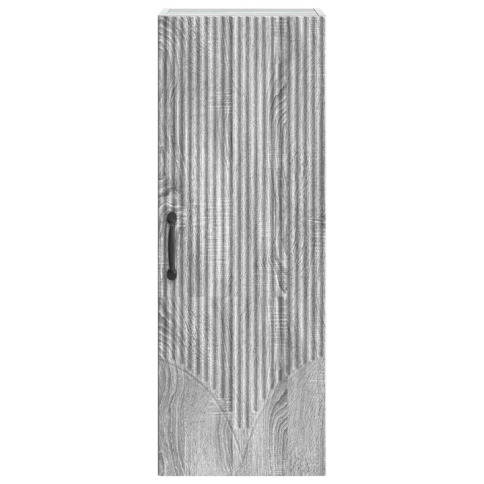 Armoire Murale Sonoma gris 33 x 34,5 x 90 cm Bois d'ingénierie - XIOS