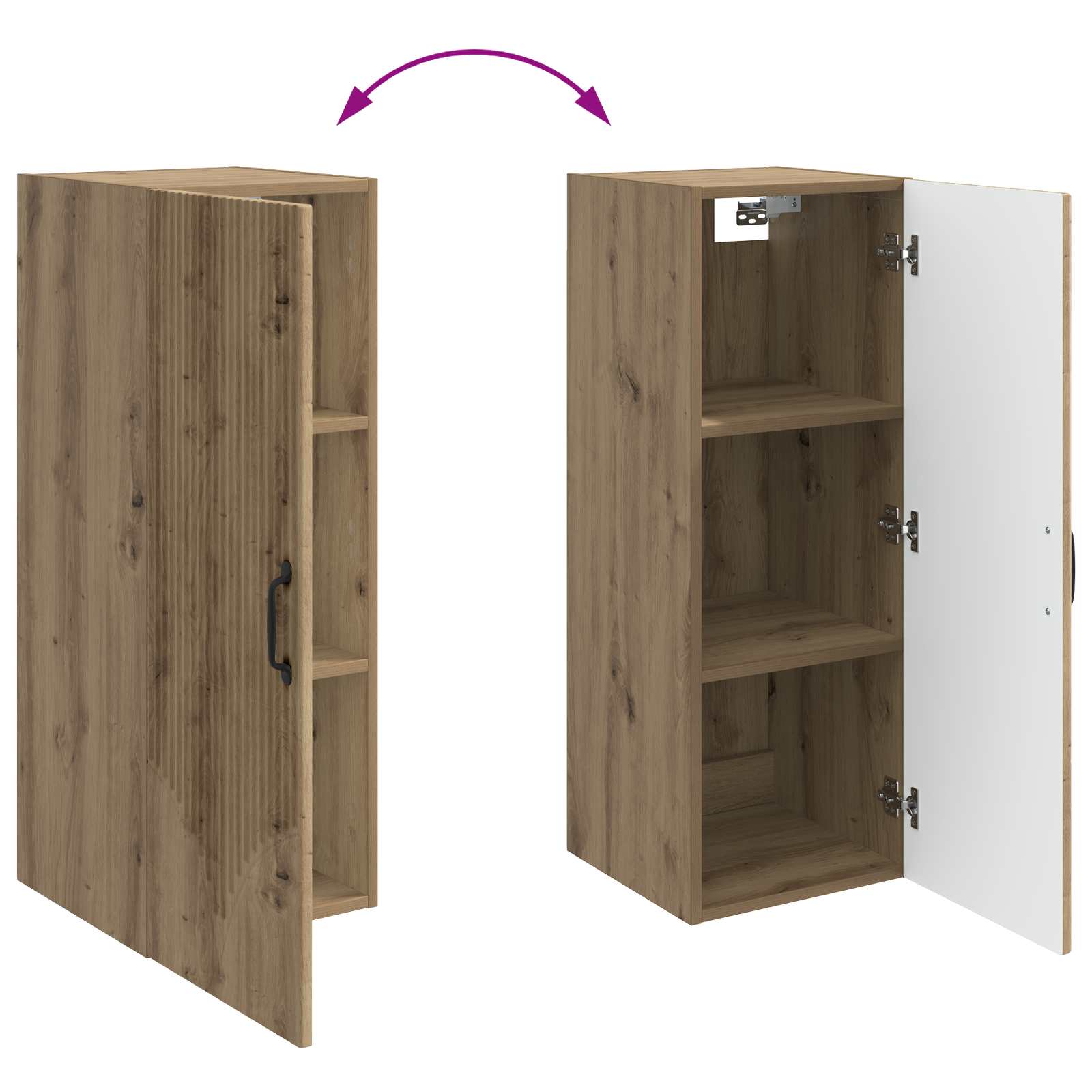 Armoire Murale 33 x 34,5 x 90 cm Bois d'ingénierie - XIOS