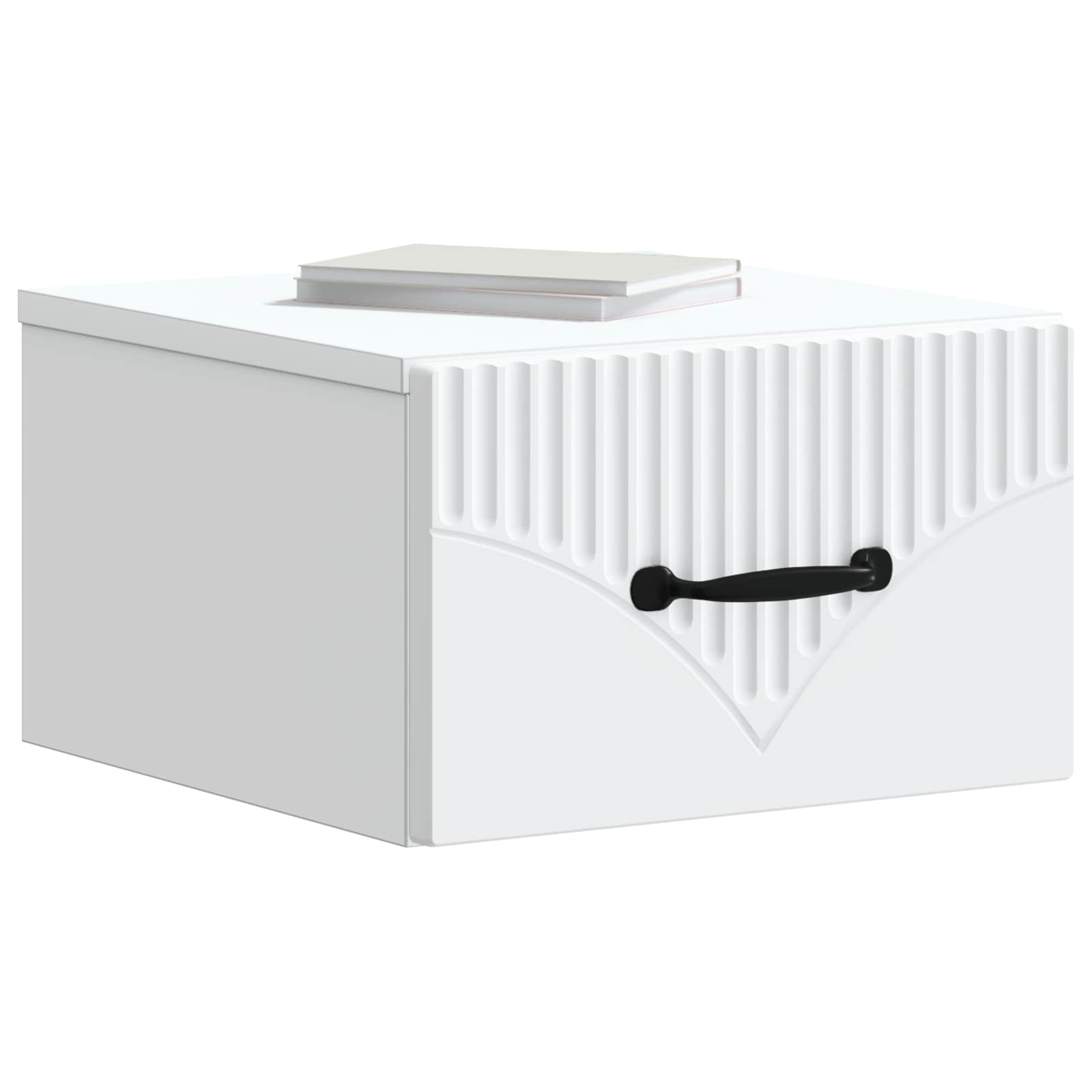 Cabinet de chevet mural 2 pcs Blanc 34,5 x 33 x 20 cm - XIOS