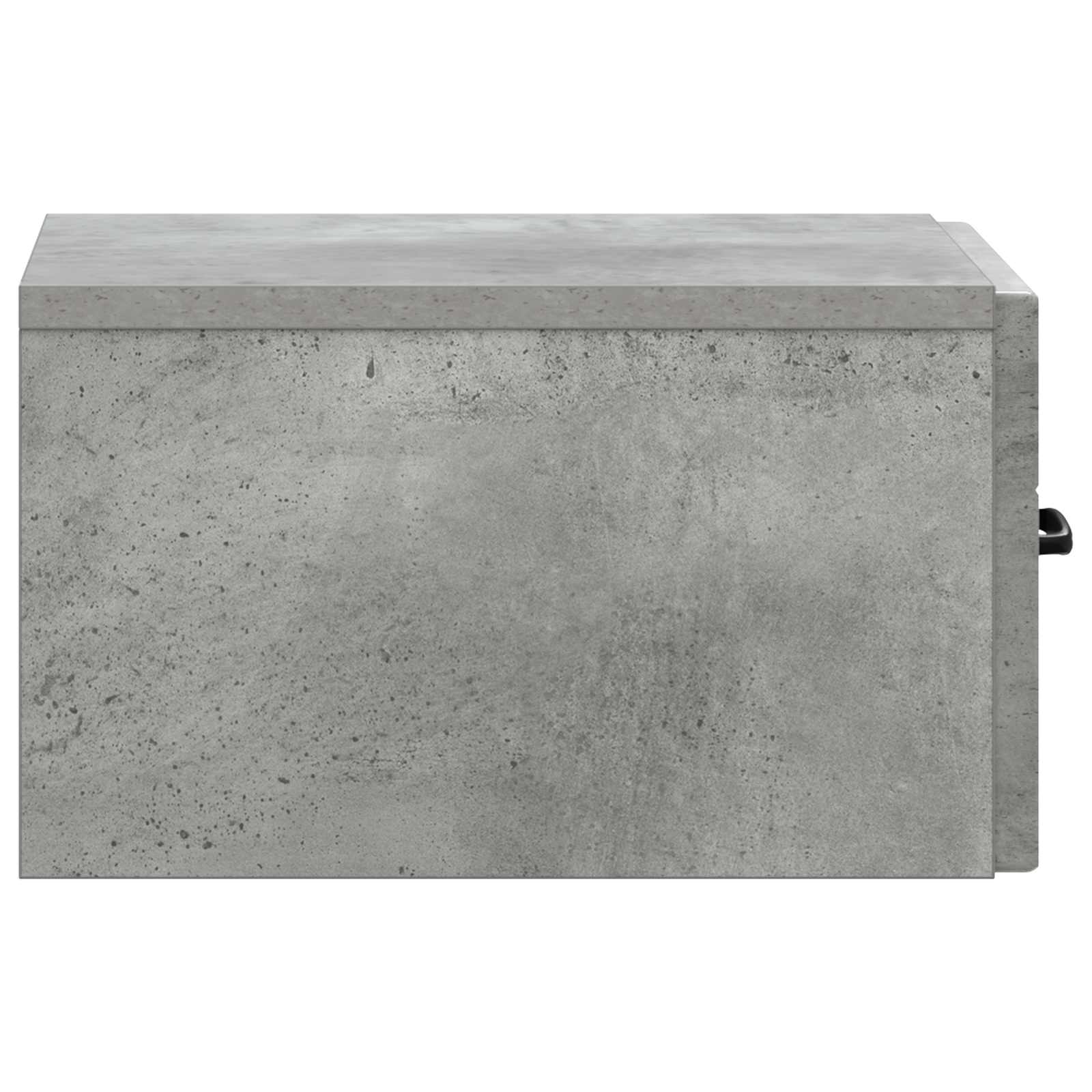 Cabinet de chevet mural 2 pc Gris béton 34,5 x 33 x 20 cm - XIOS