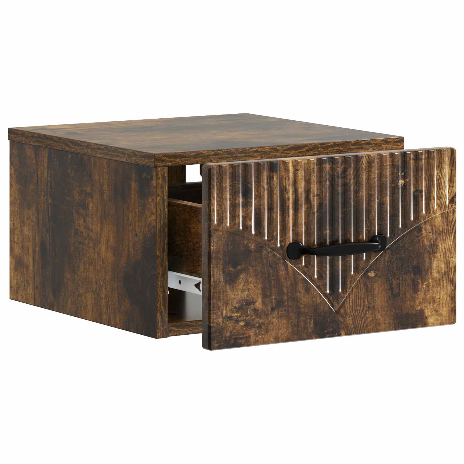 Cabinet de chevet mural 2 pcs Chêne fumé 34,5 x 33 x 20 cm - XIOS