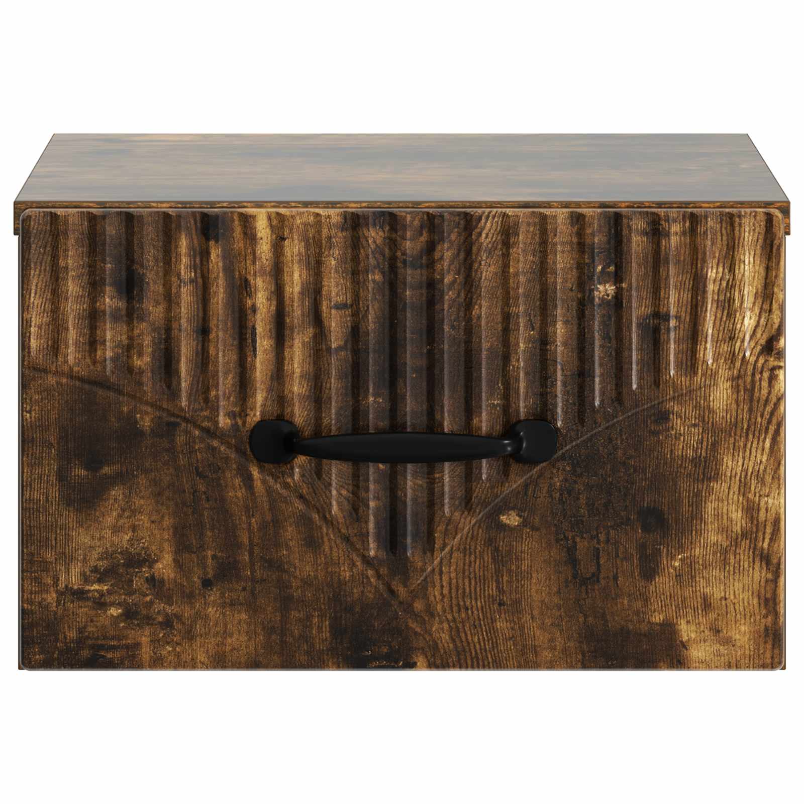 Cabinet de chevet mural 2 pcs Chêne fumé 34,5 x 33 x 20 cm - XIOS