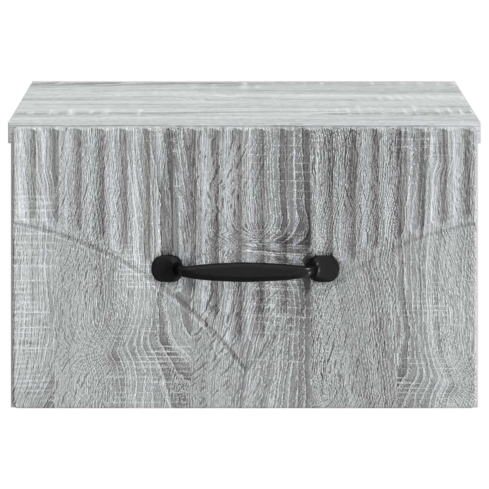 Cabinet de chevet mural 2 pcs Sonoma gris 34,5 x 33 x 20 cm - XIOS