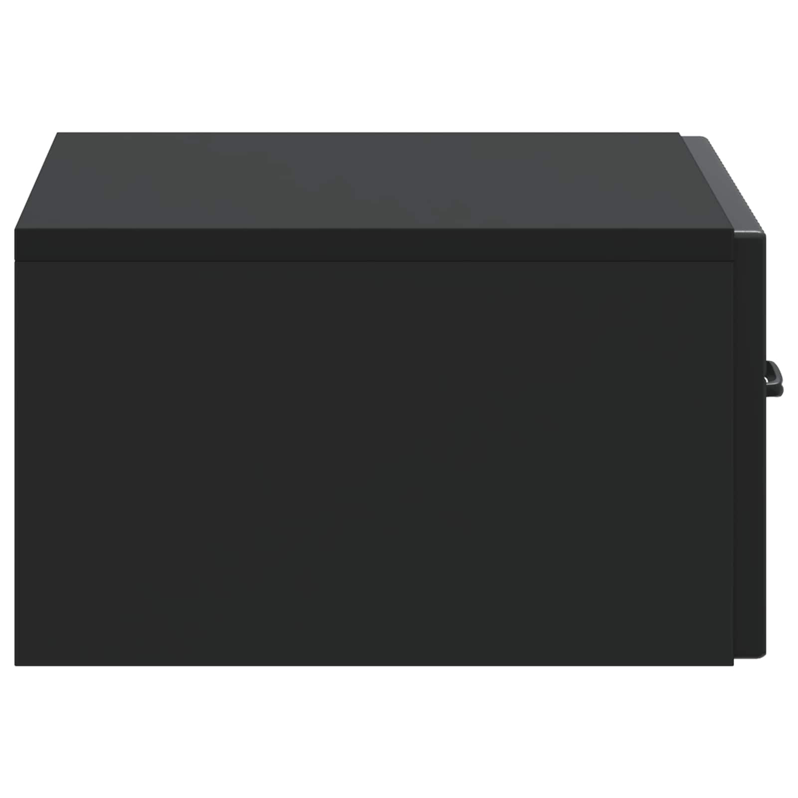 Cabinet de chevet mural 2 pcs Noir 49 x 34,5 x 20 cm - XIOS