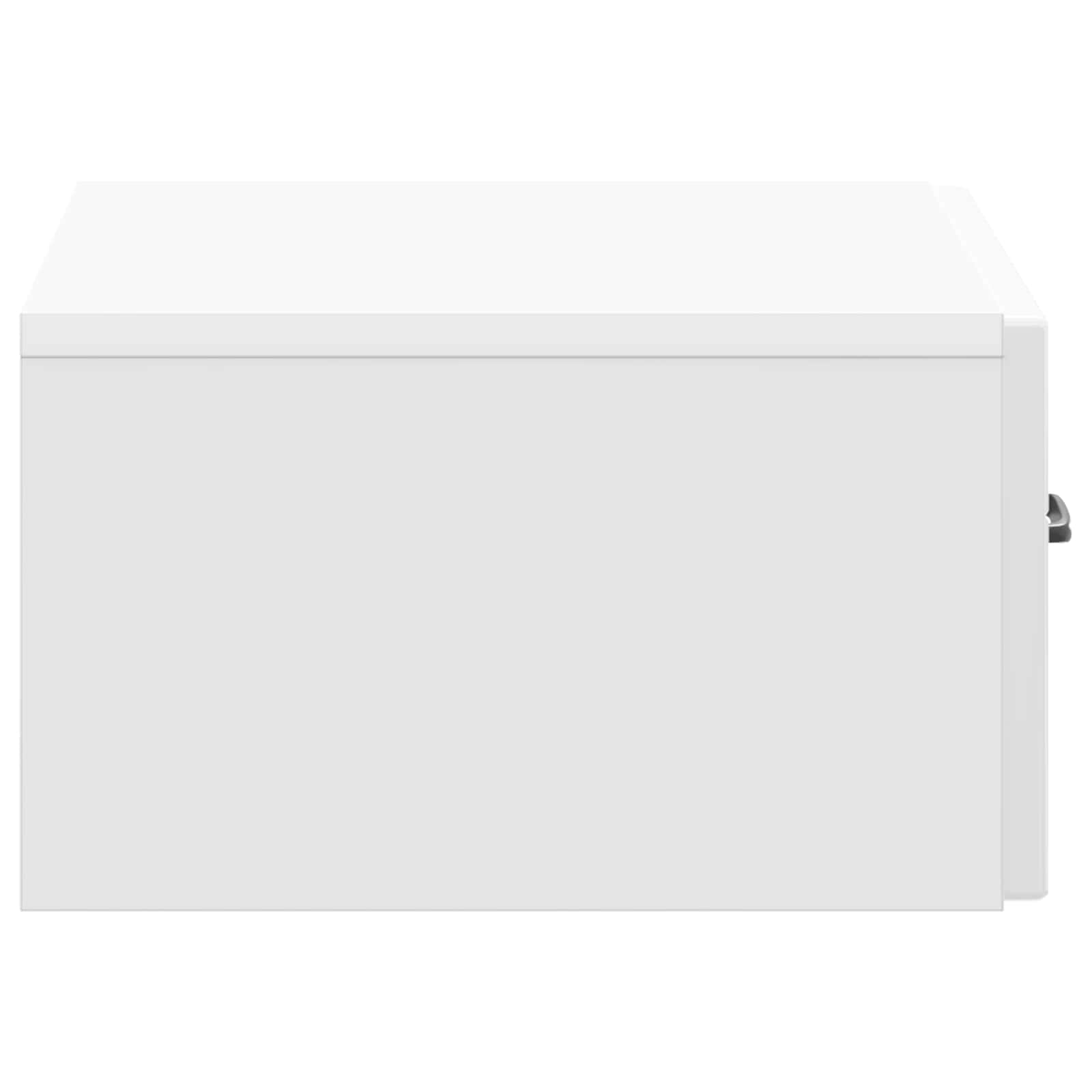 Cabinet de chevet mural Blanc brillant 49 x 34,5 x 20 cm - XIOS