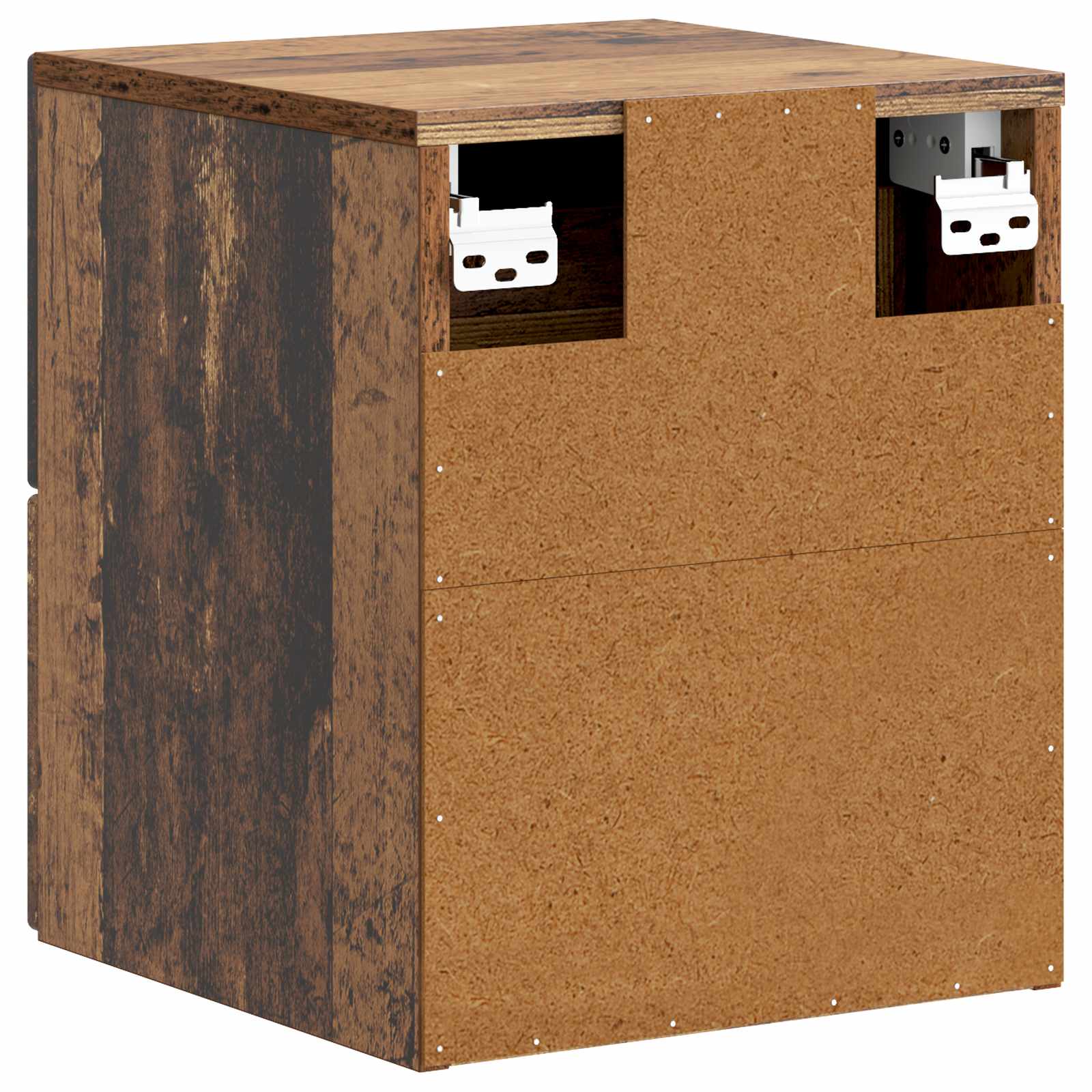 Cabinet de chevet mural 2 pcs Bois ancien 34,5 x 33 x 40 cm - XIOS