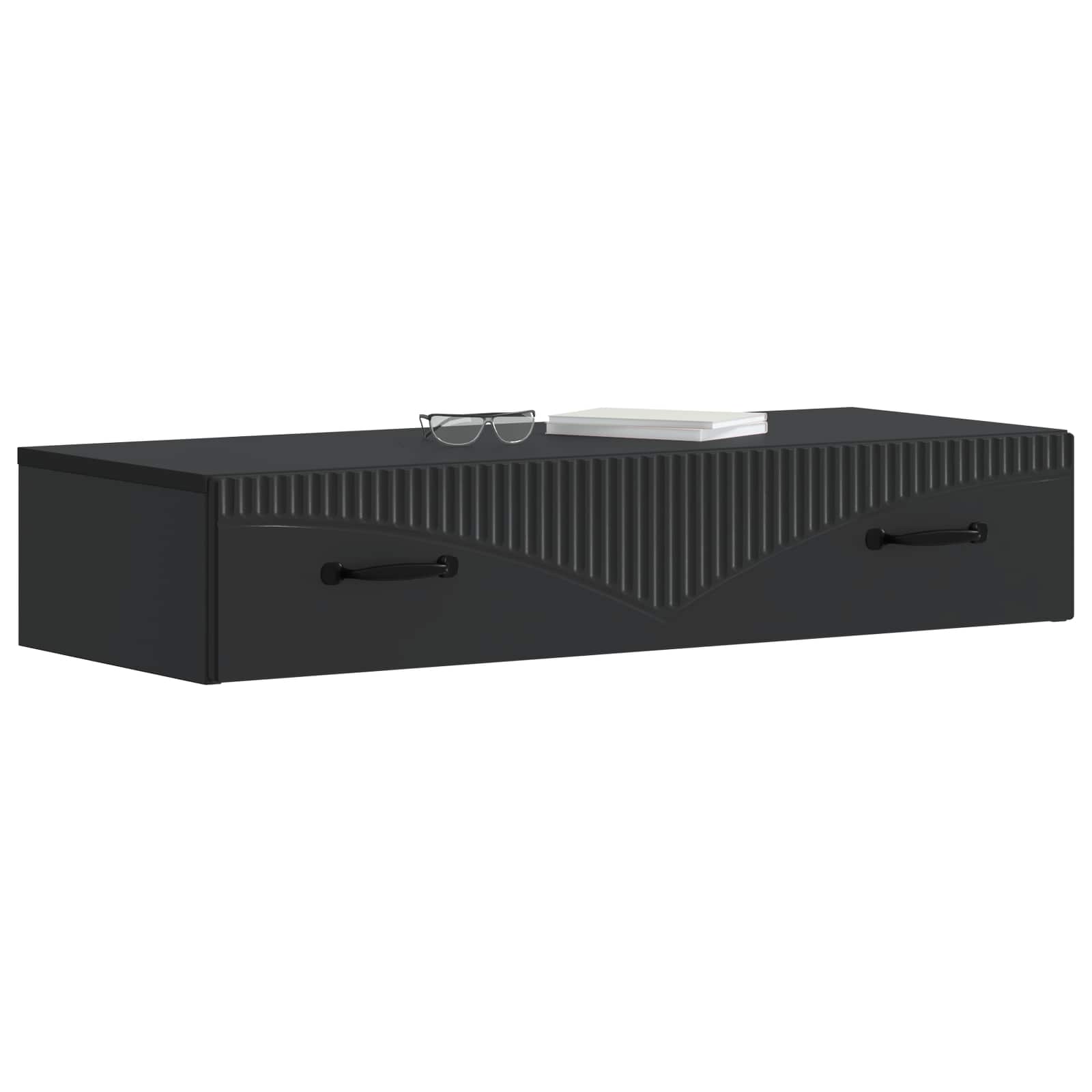 Table d'appoint murale Noir 87,5 x 34,5 x 17 cm - XIOS