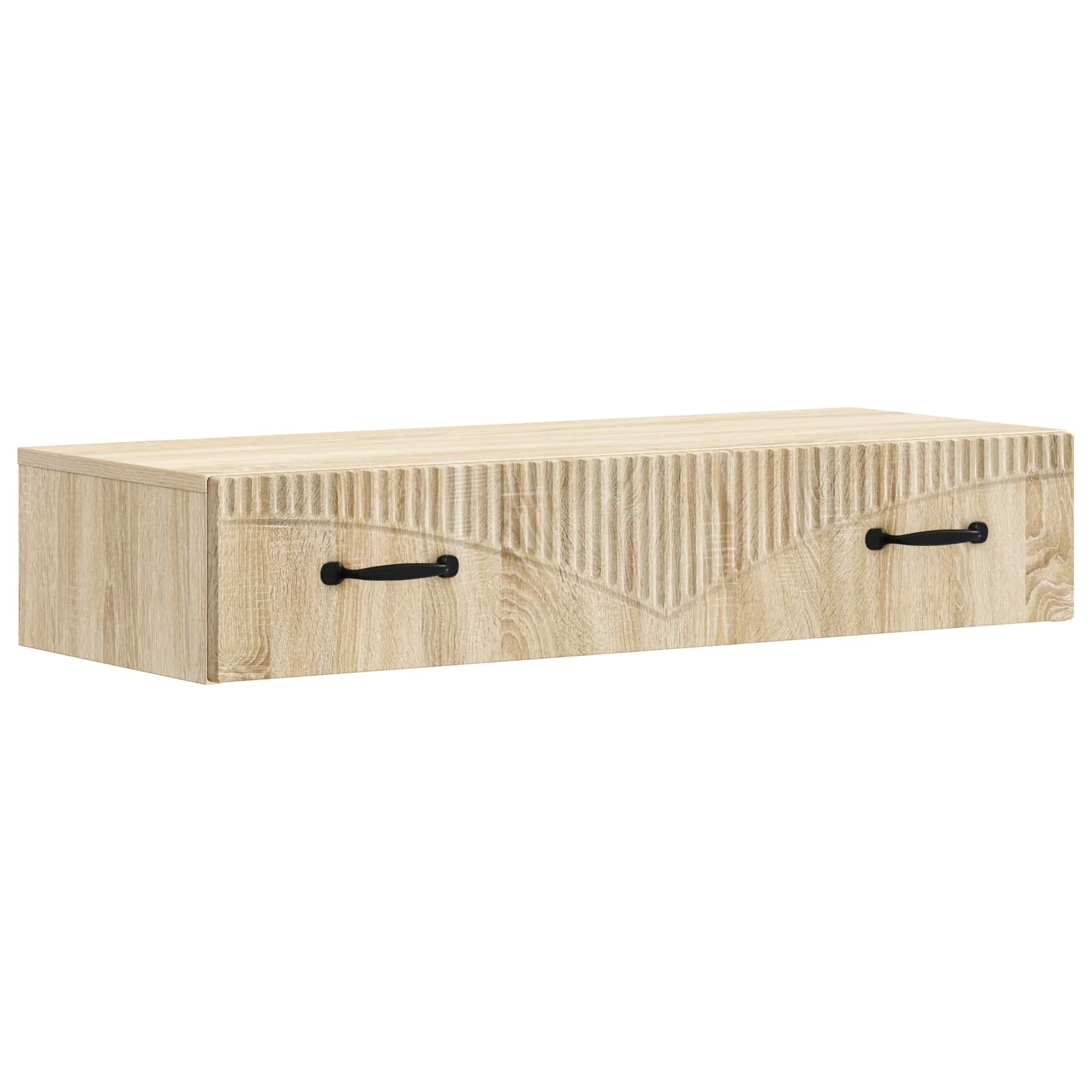 Table d'appoint murale Chêne Sonoma 87,5 x 34,5 x 17 cm - XIOS