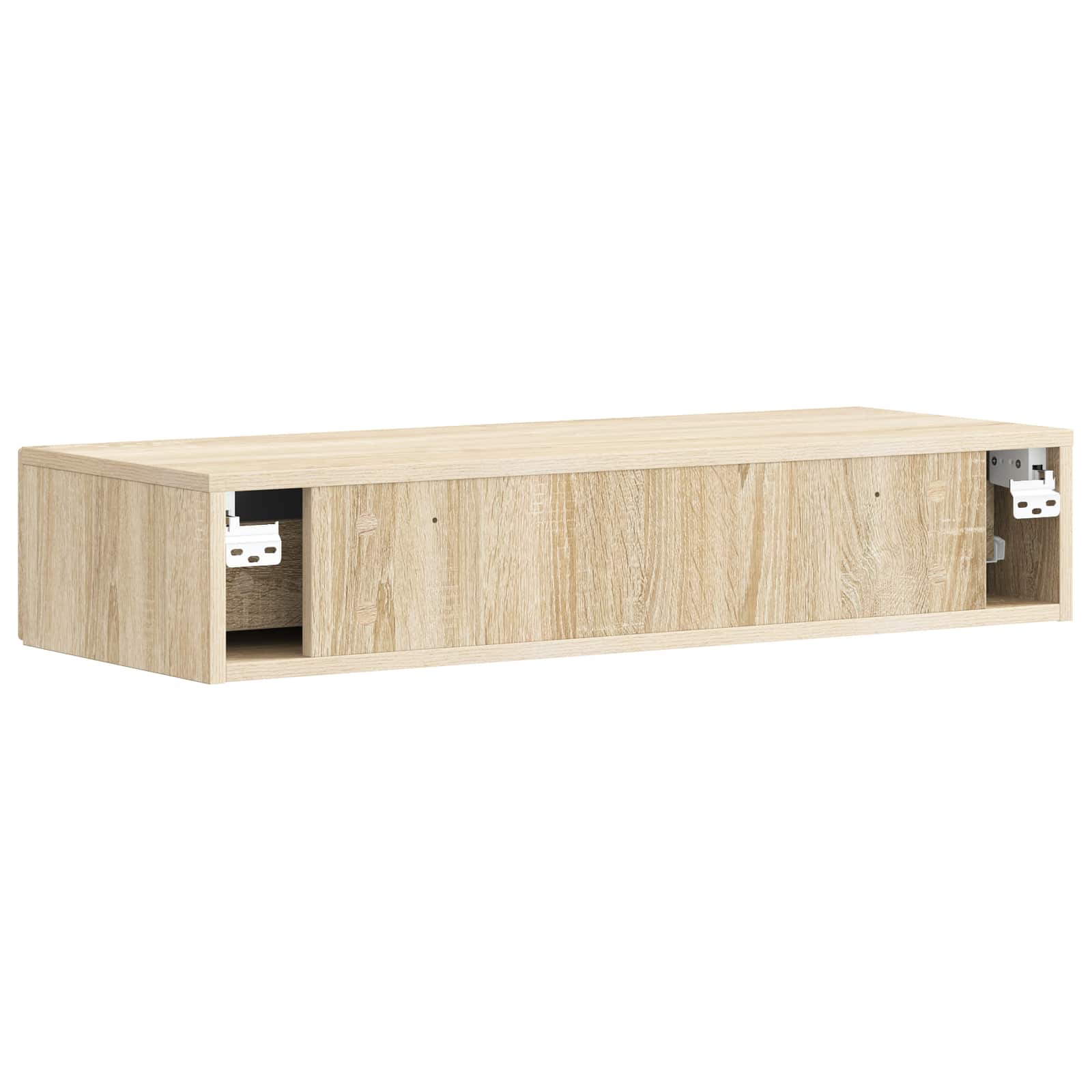 Table d'appoint murale Chêne Sonoma 87,5 x 34,5 x 17 cm - XIOS