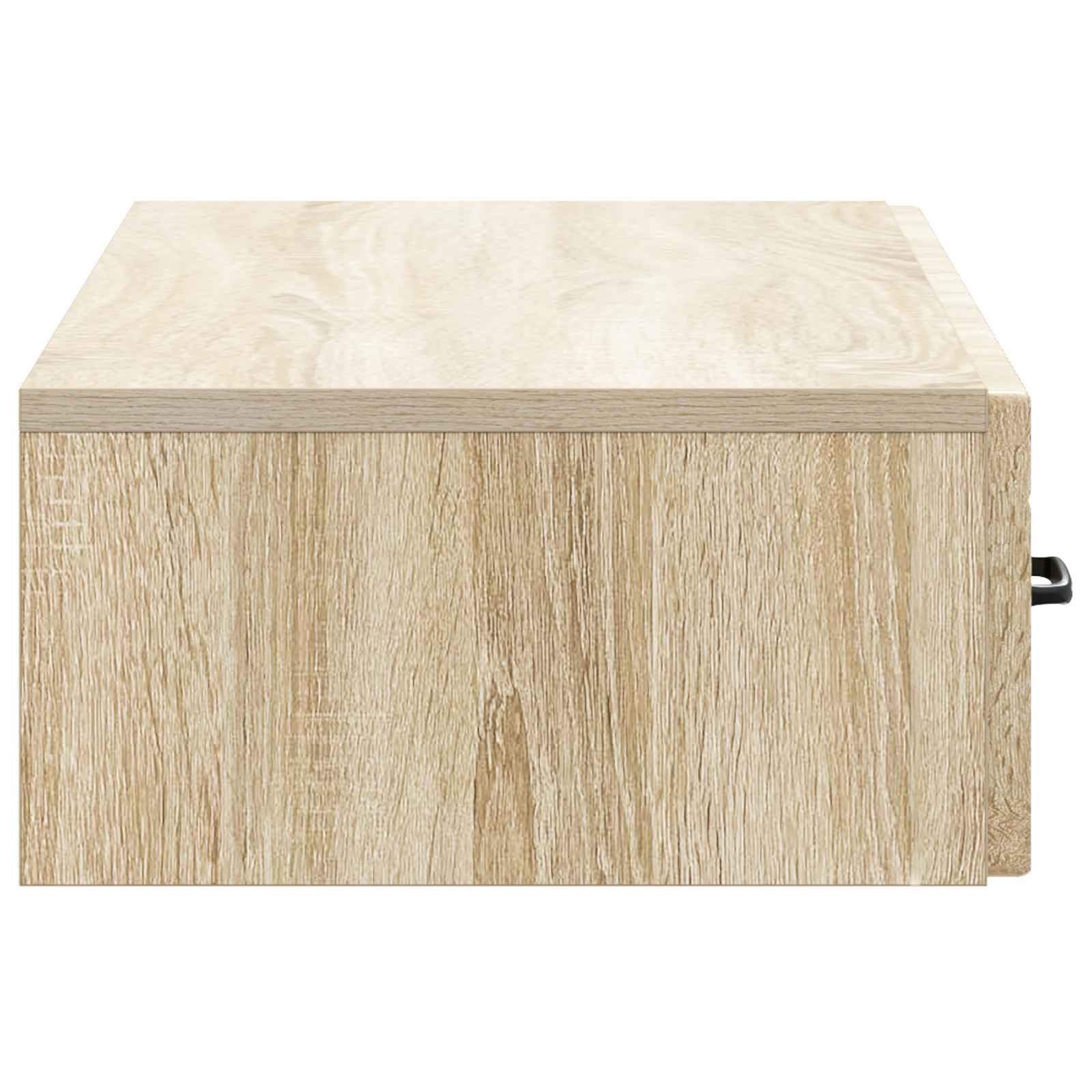 Table d'appoint murale Chêne Sonoma 87,5 x 34,5 x 17 cm - XIOS
