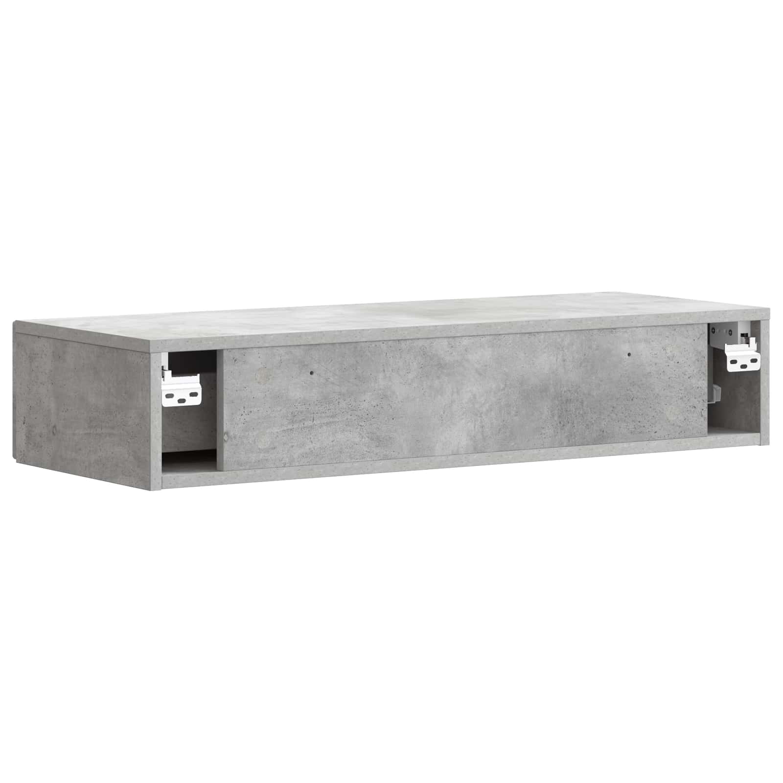 Table d'appoint murale Gris béton 87,5 x 34,5 x 17 cm - XIOS