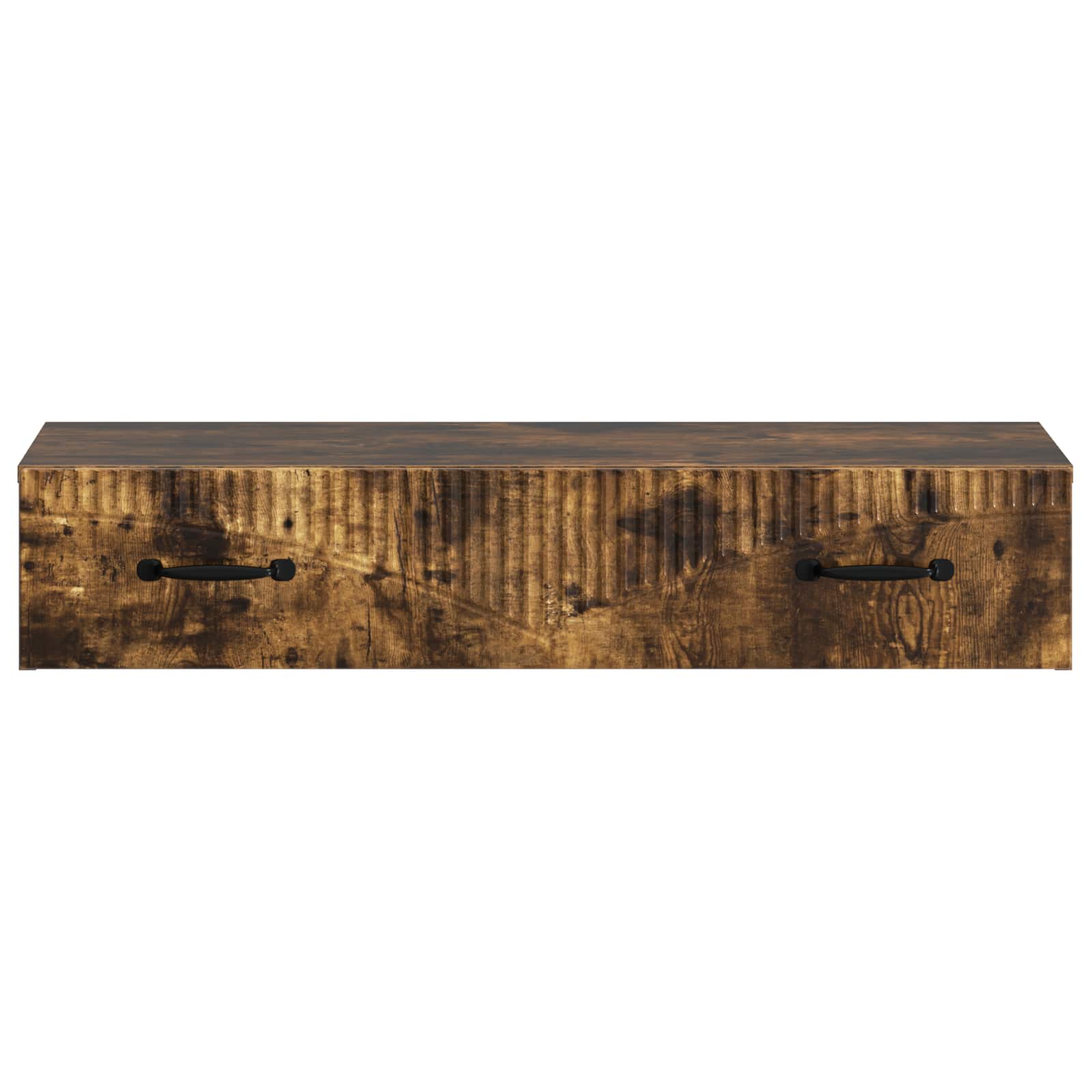 Table d'appoint murale Chêne fumé 87,5 x 34,5 x 17 cm - XIOS