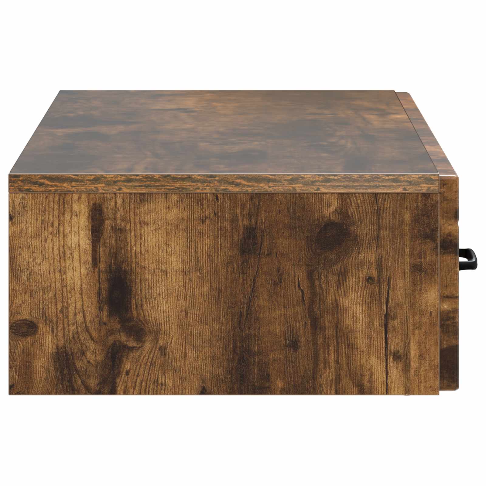 Table d'appoint murale Chêne fumé 87,5 x 34,5 x 17 cm - XIOS