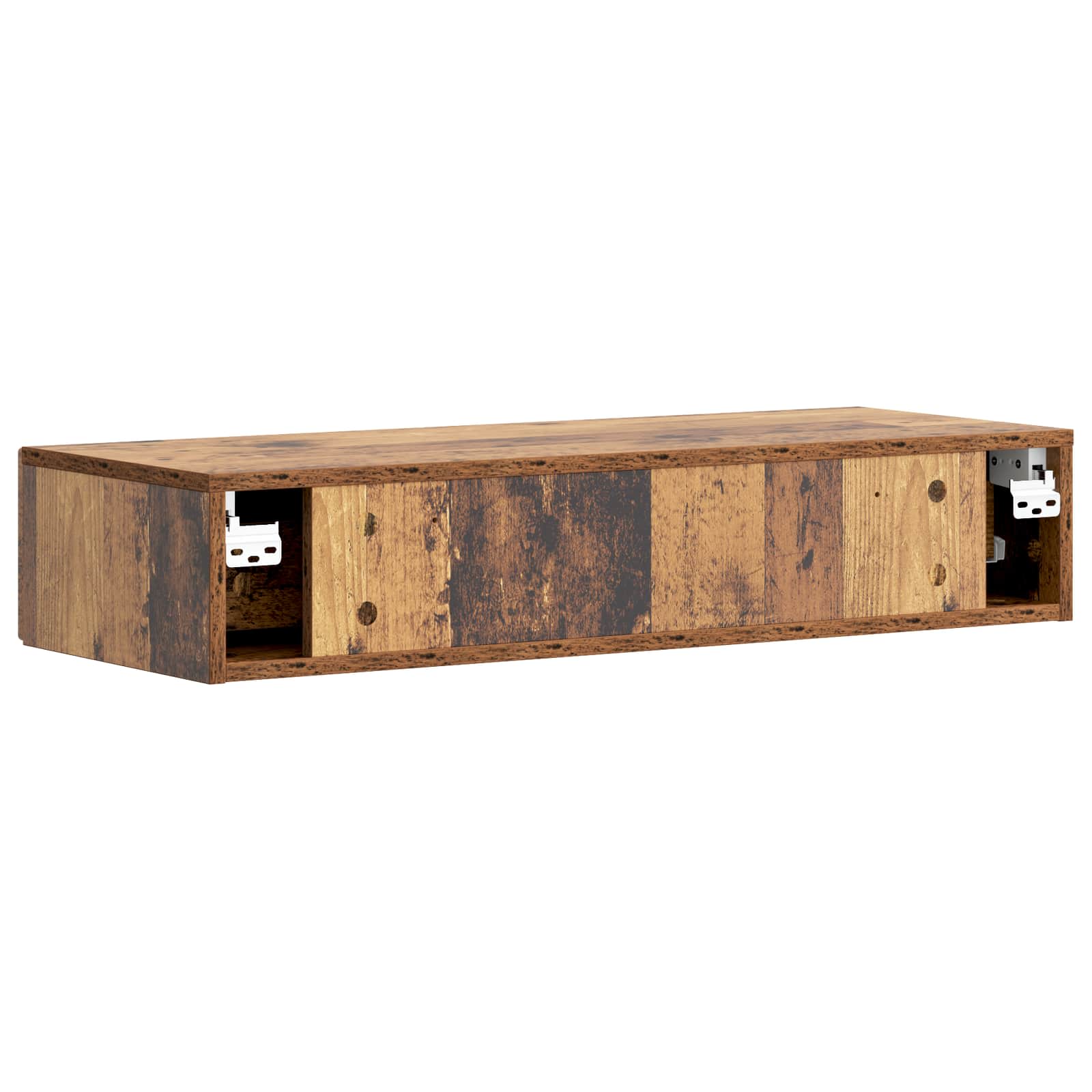 Table d'appoint murale Bois ancien 87,5 x 34,5 x 17 cm - XIOS