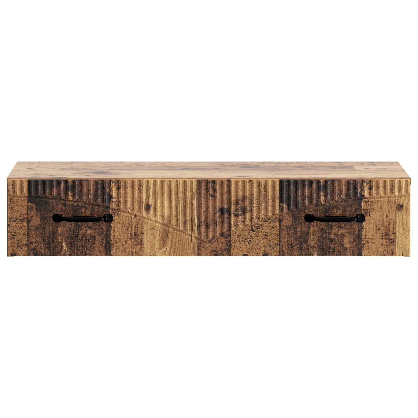 Table d'appoint murale Bois ancien 87,5 x 34,5 x 17 cm - XIOS