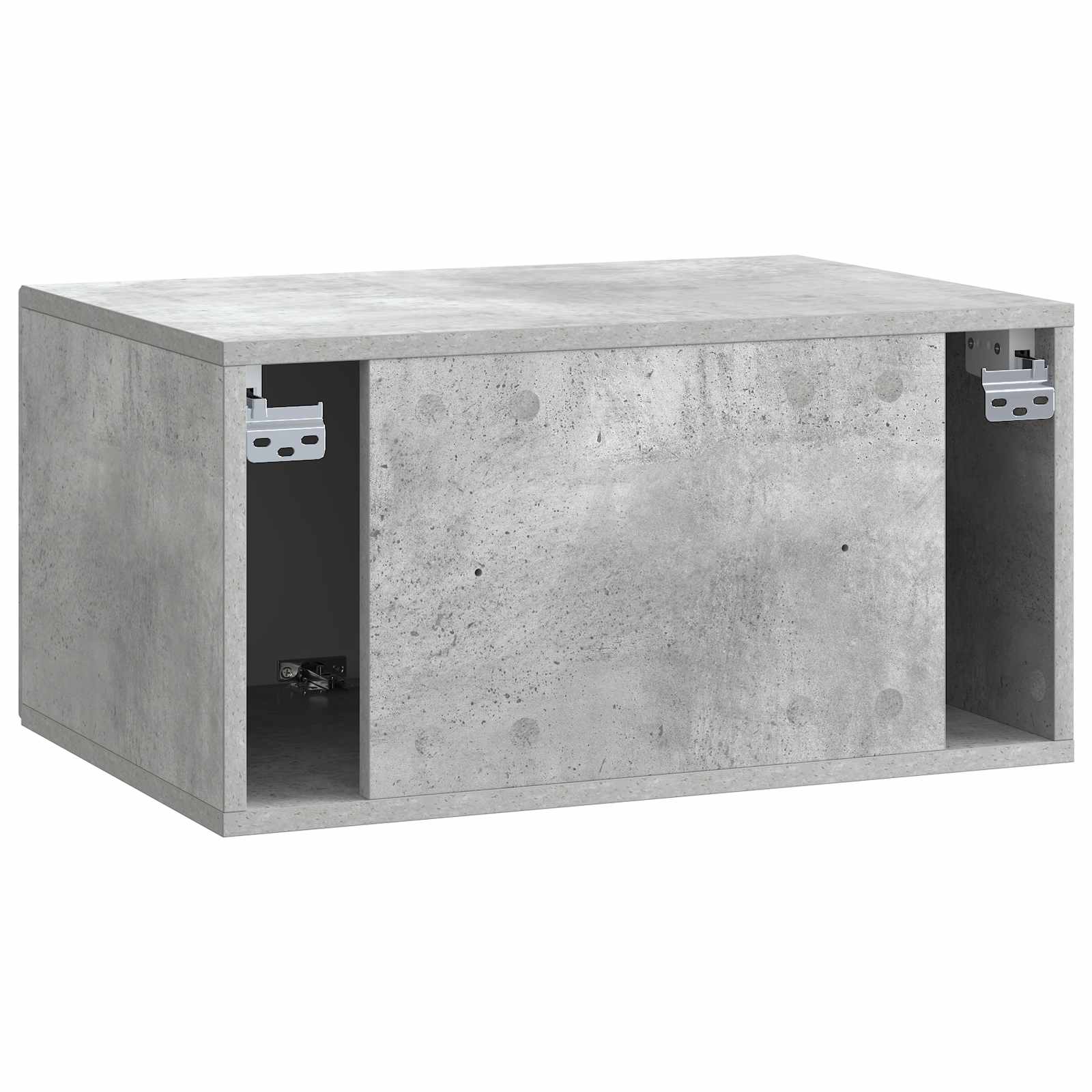Meuble TV mural Gris béton 59,5 x 41 x 30 cm Bois d'ingénierie - XIOS