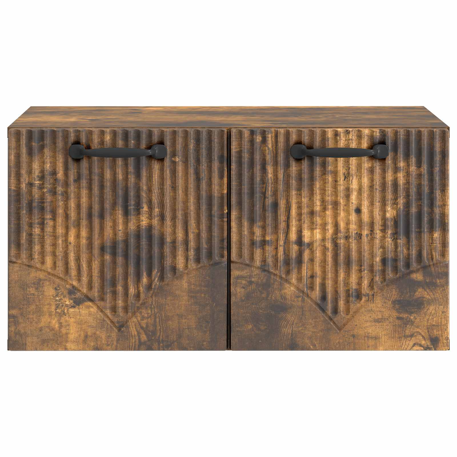 Meuble TV mural Chêne fumé 59,5 x 41 x 30 cm Bois d'ingénierie - XIOS