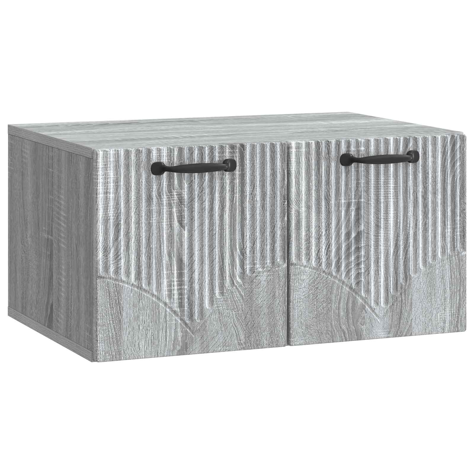 Meuble TV mural Sonoma gris 59,5 x 41 x 30 cm Bois d'ingénierie - XIOS
