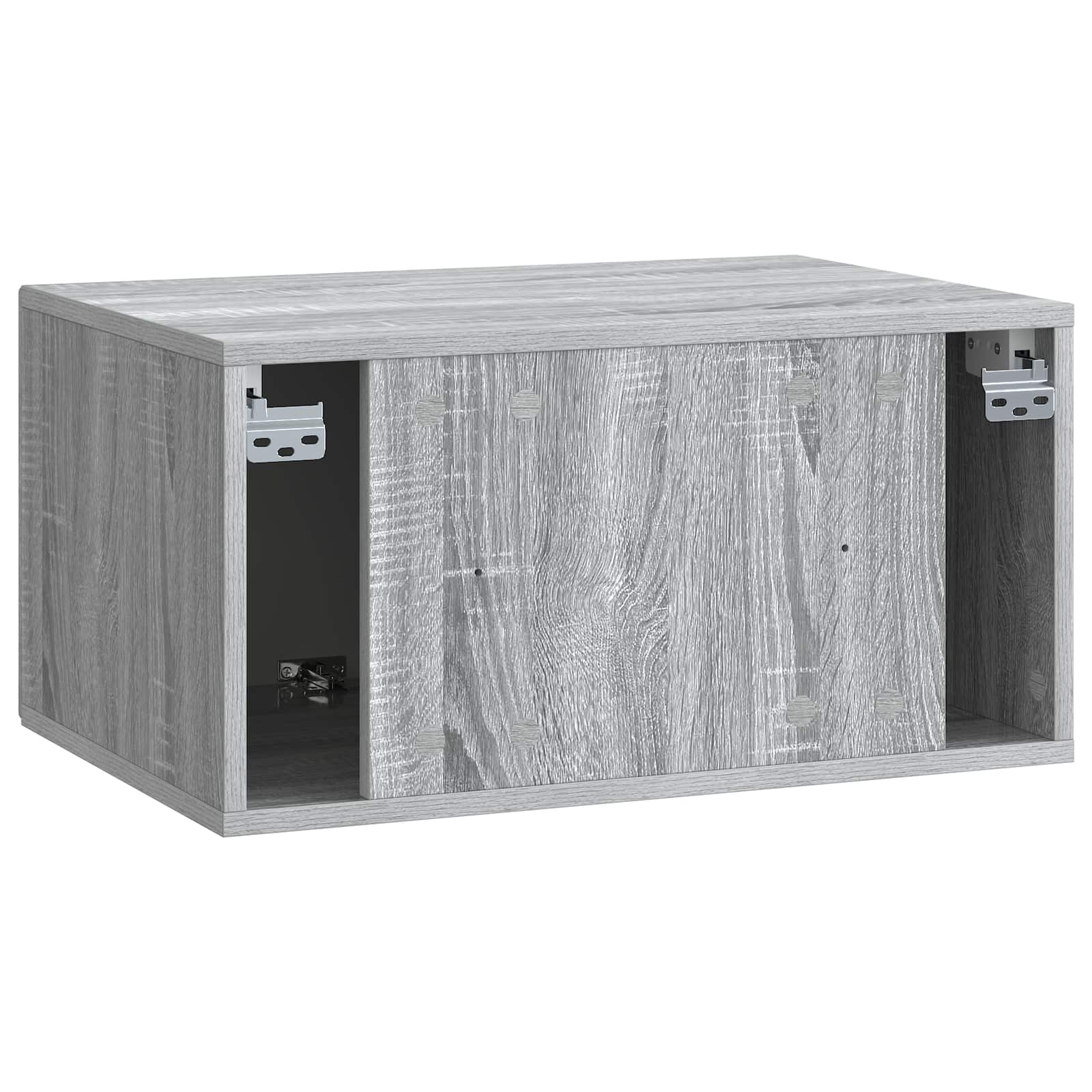 Meuble TV mural Sonoma gris 59,5 x 41 x 30 cm Bois d'ingénierie - XIOS