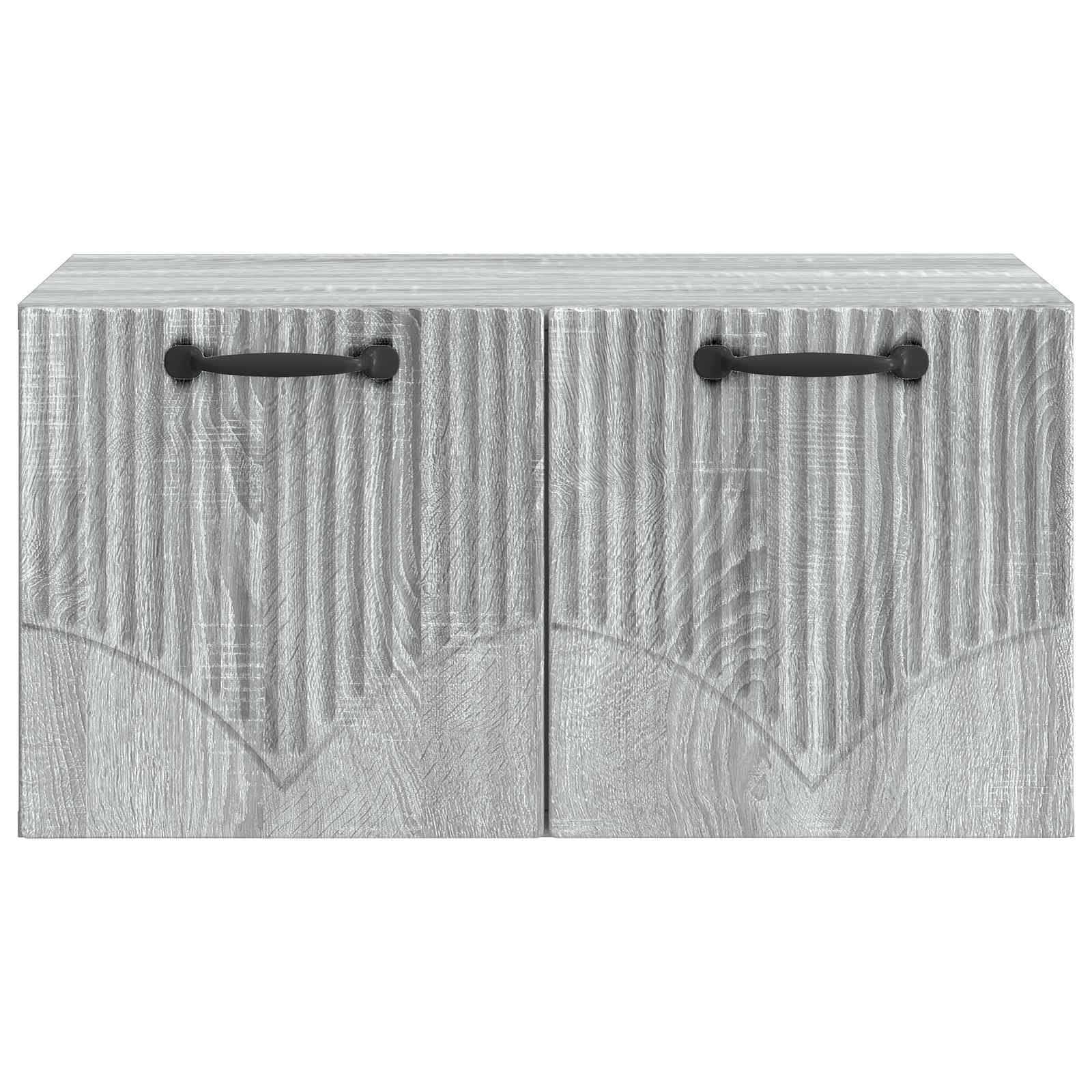 Meuble TV mural Sonoma gris 59,5 x 41 x 30 cm Bois d'ingénierie - XIOS