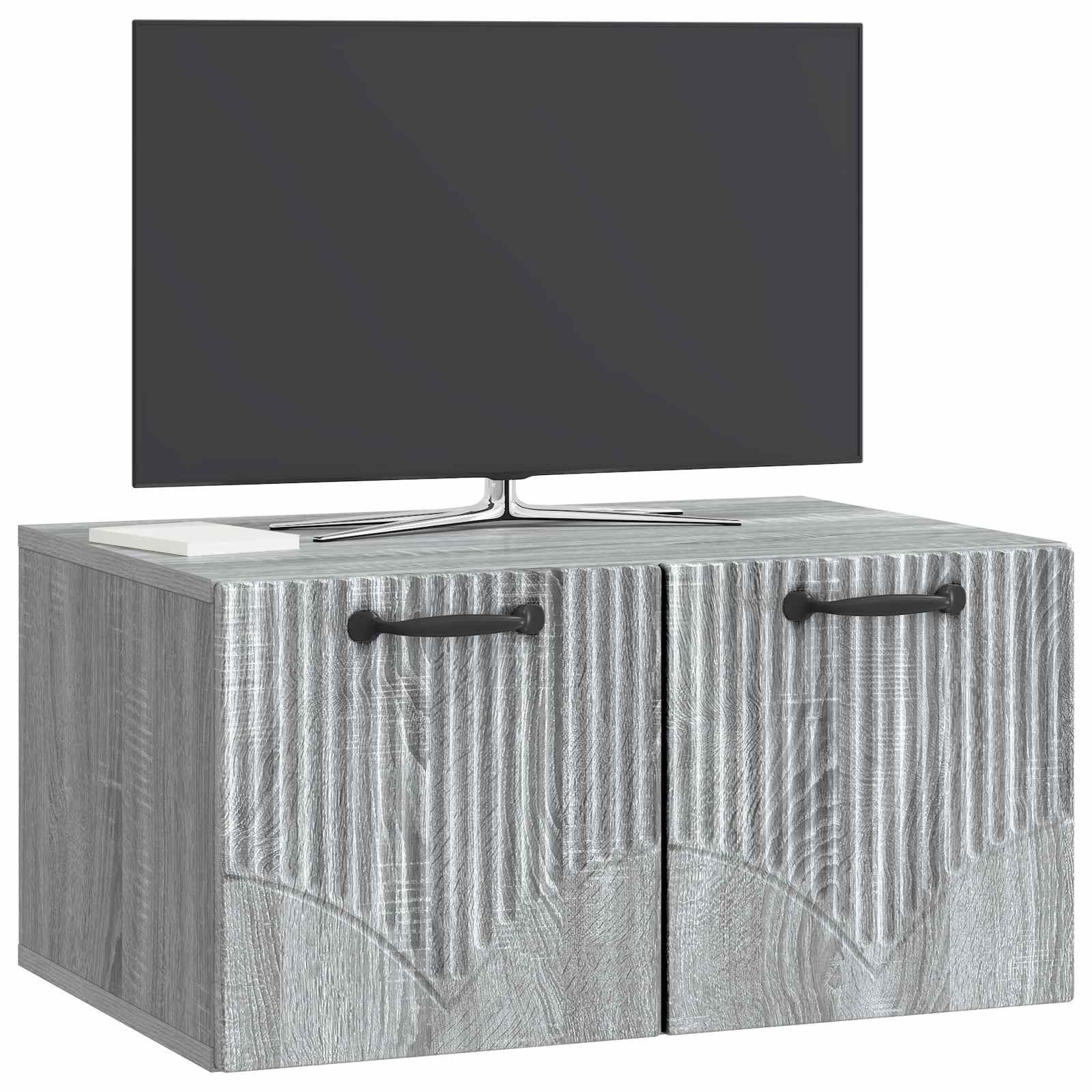 Meuble TV mural Sonoma gris 59,5 x 41 x 30 cm Bois d'ingénierie - XIOS