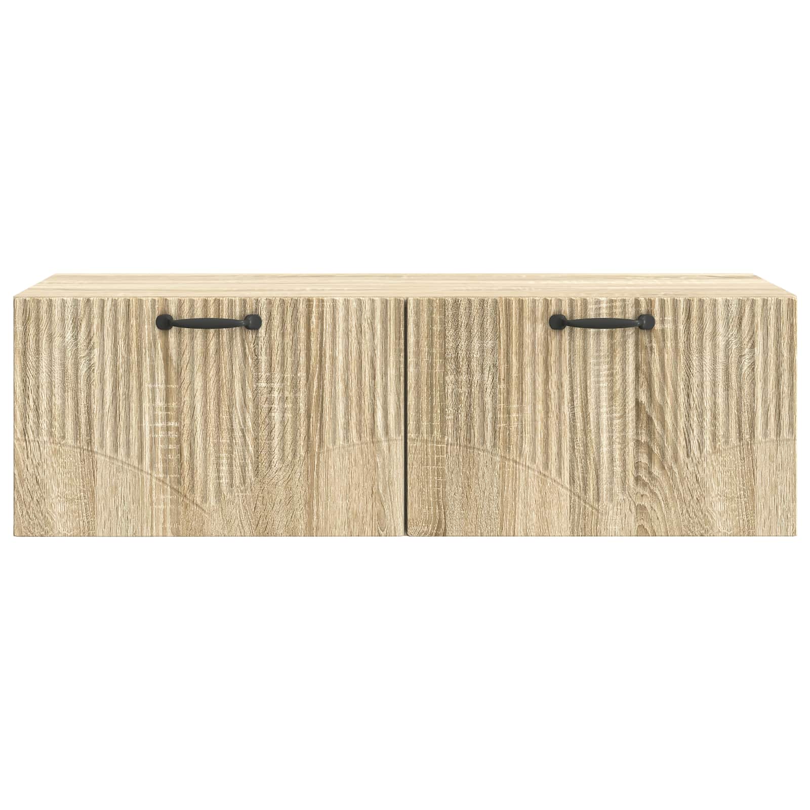 Meuble TV mural Chêne Sonoma 98 x 41 x 30 cm Bois d'ingénierie - XIOS