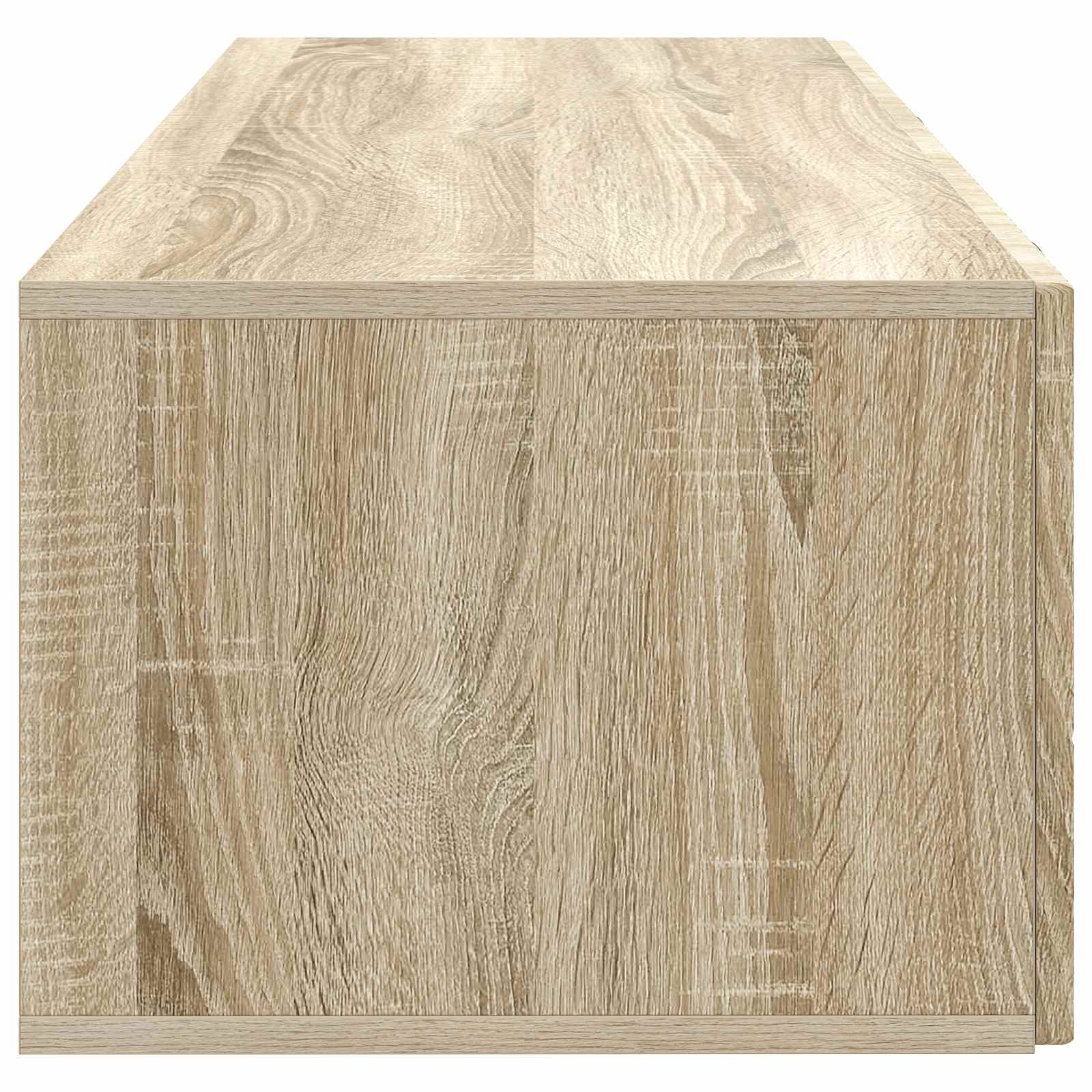 Meuble TV mural Chêne Sonoma 98 x 41 x 30 cm Bois d'ingénierie - XIOS