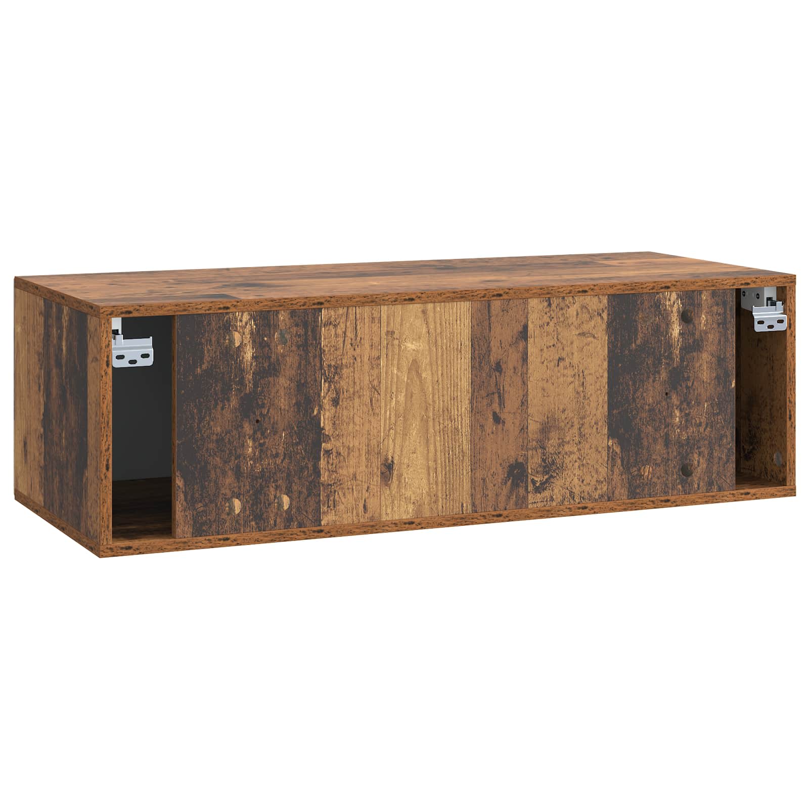 Meuble TV mural Bois ancien 98 x 41 x 30 cm Bois d'ingénierie - XIOS