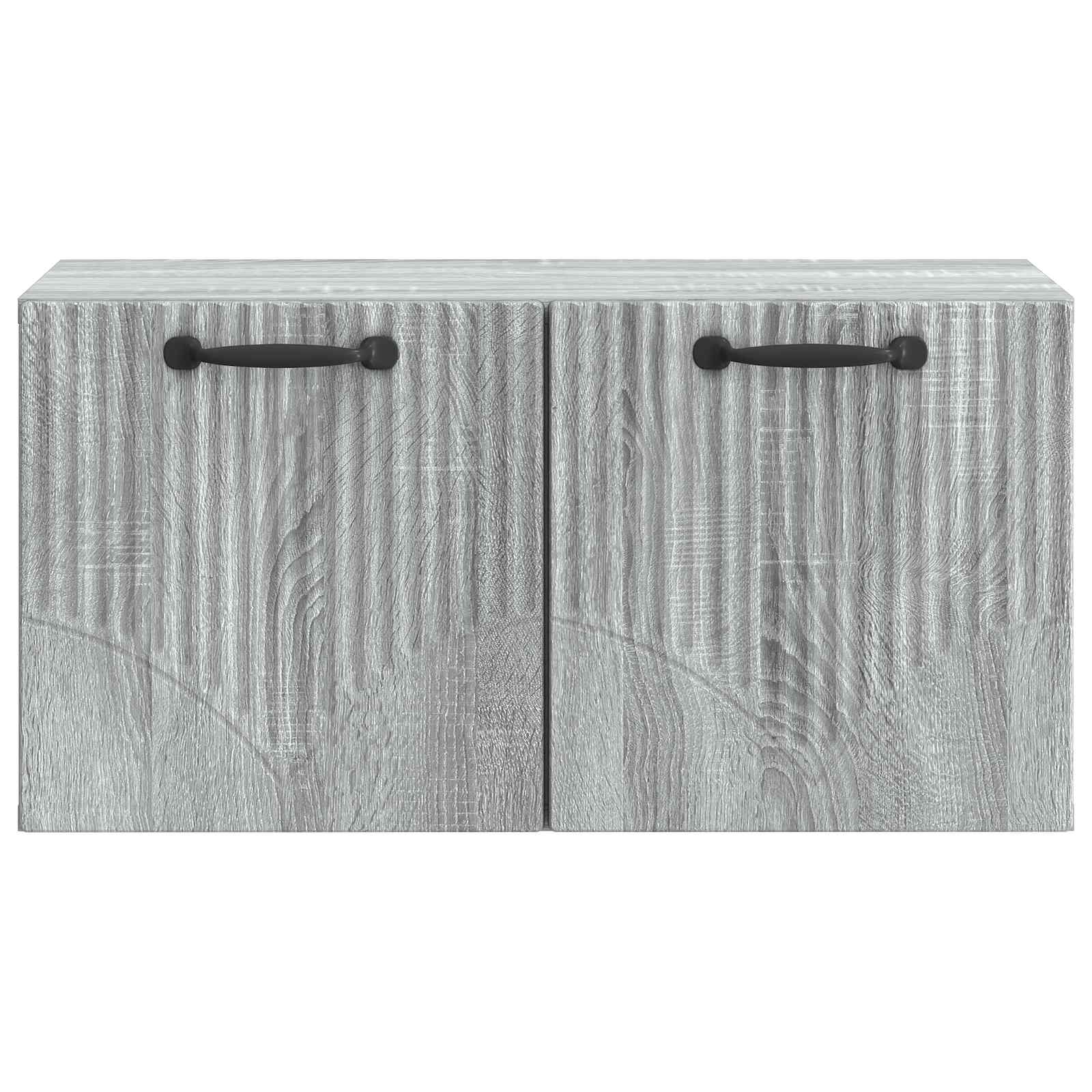 Meuble TV mural Sonoma gris 59,5 x 31 x 30 cm Bois d'ingénierie - XIOS