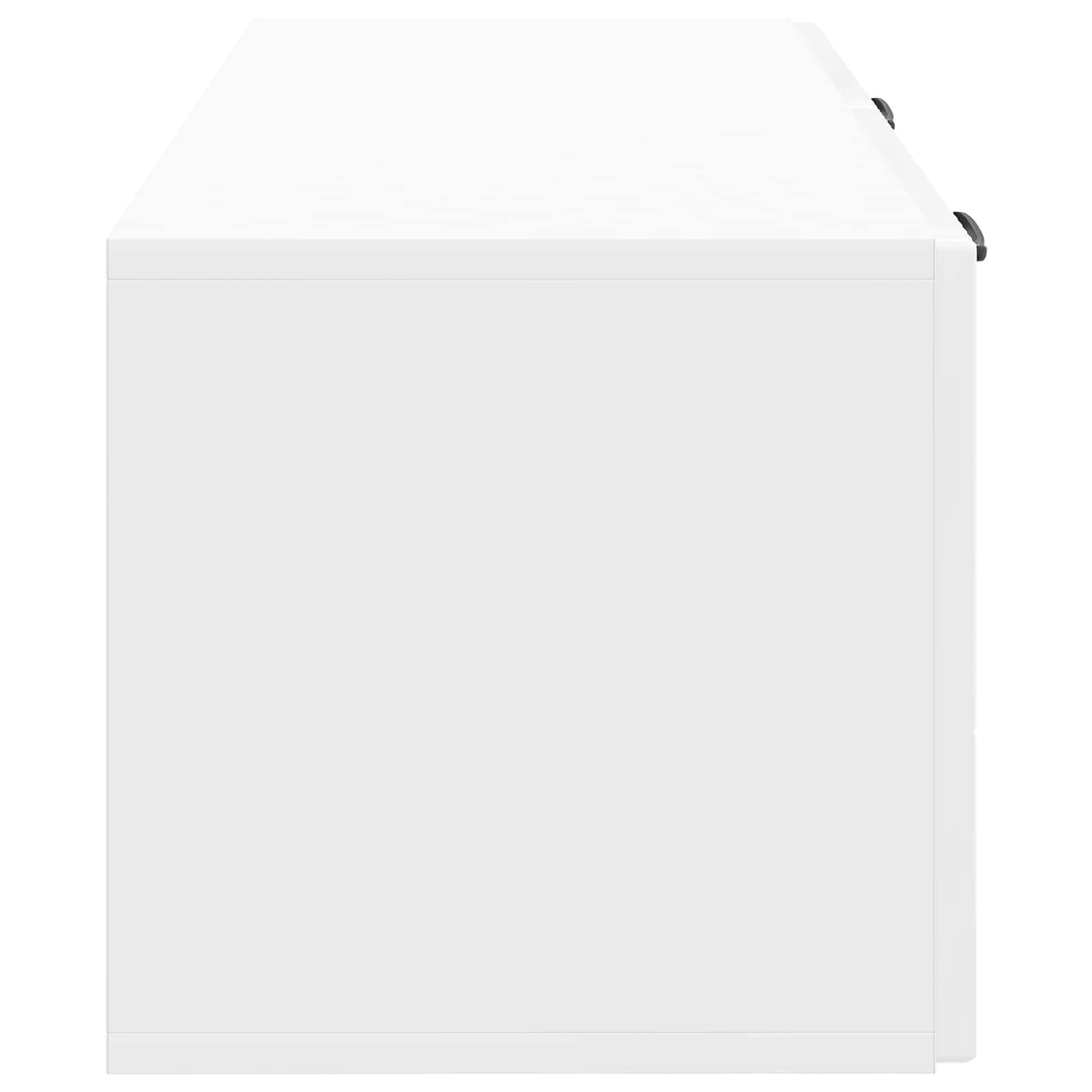 Meuble TV mural Montage mural Blanc brillant 78,5 x 31 x 30 cm - XIOS